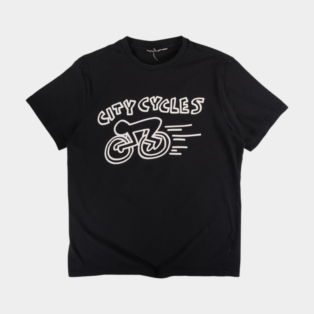 H&M X Keith Haring Черна Тениска с Графика