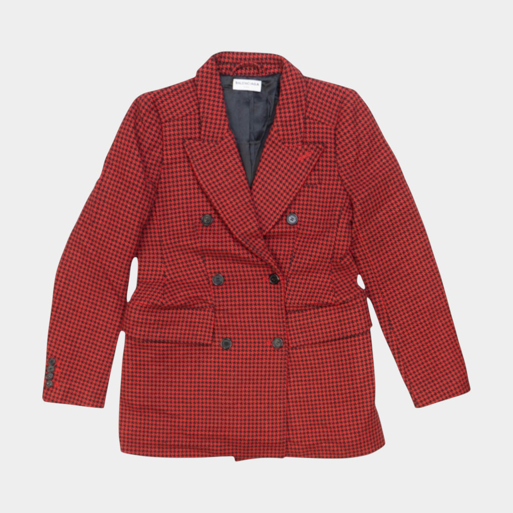 Balenciaga Hourglass Check Сако