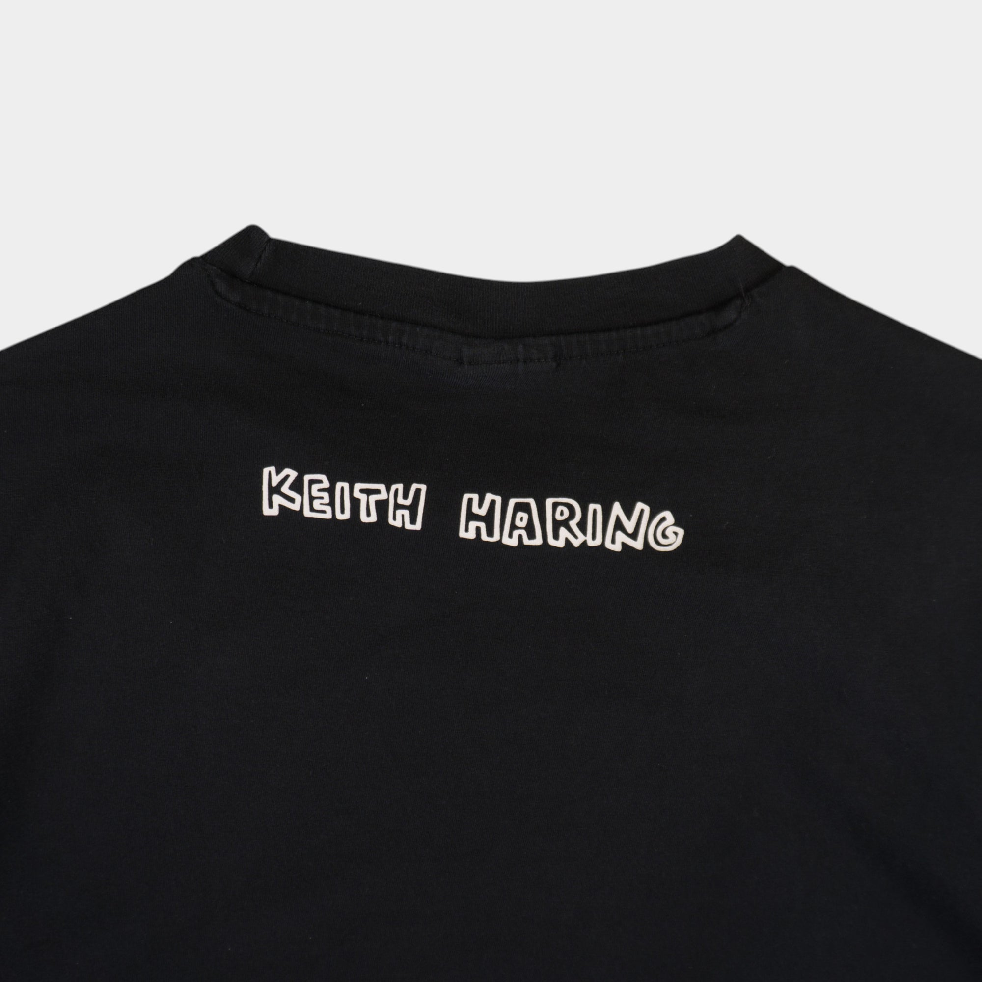 H&M X Keith Haring Черна Тениска с Графика