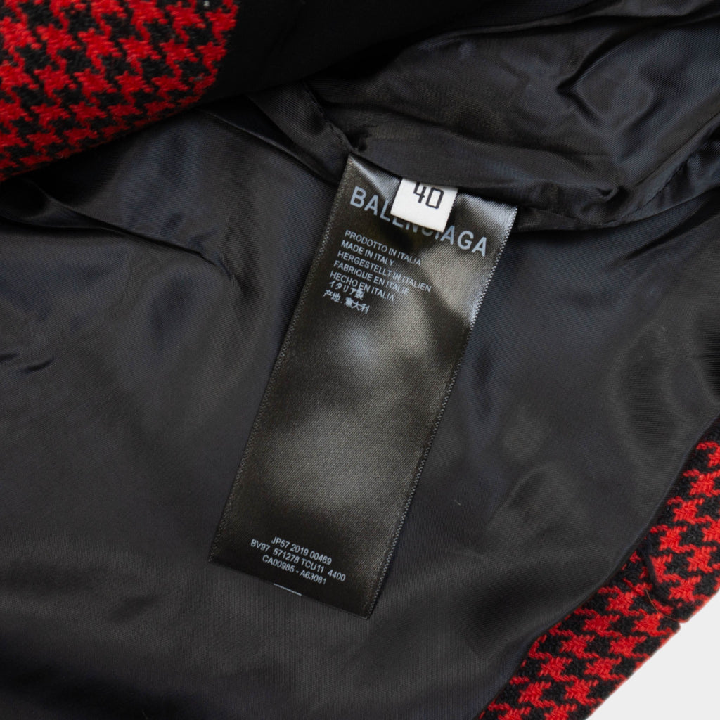Balenciaga Hourglass Check Сако