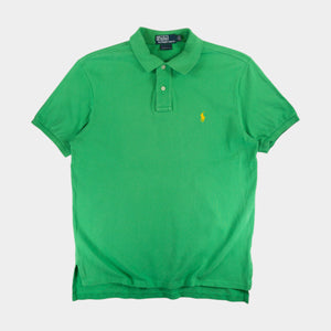Polo Ralph Lauren Винтидж 2000-те Зелена Тениска с Яка