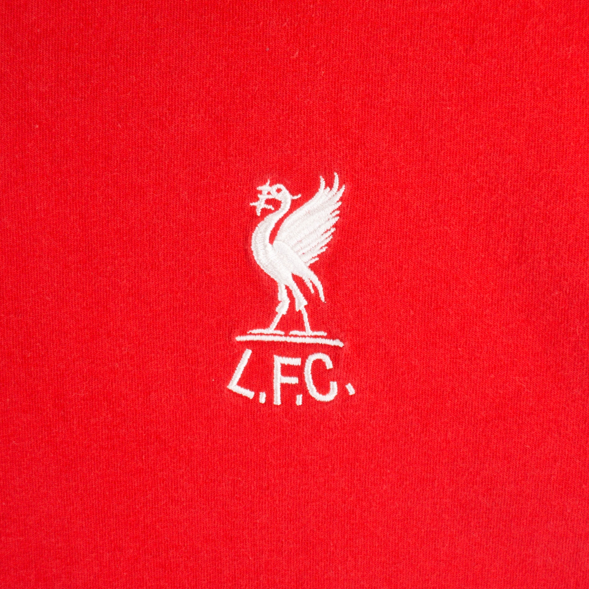 Score Draw Liverpool FC Винтидж 2000те Червена Тениска
