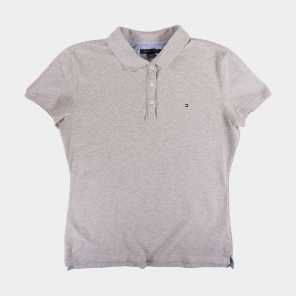Tommy Hilfiger Сива Тениска с Яка