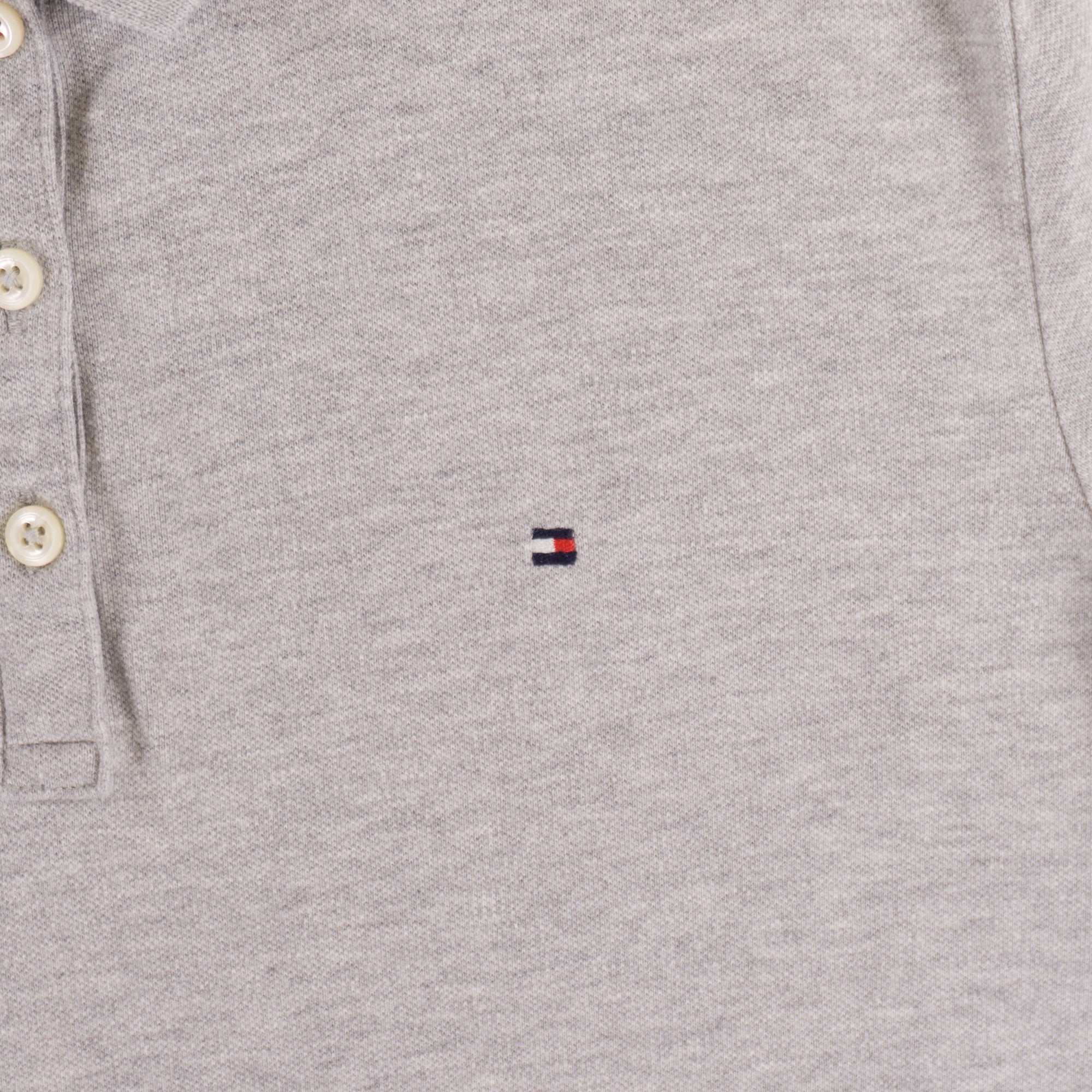 Tommy Hilfiger Сива Тениска с Яка
