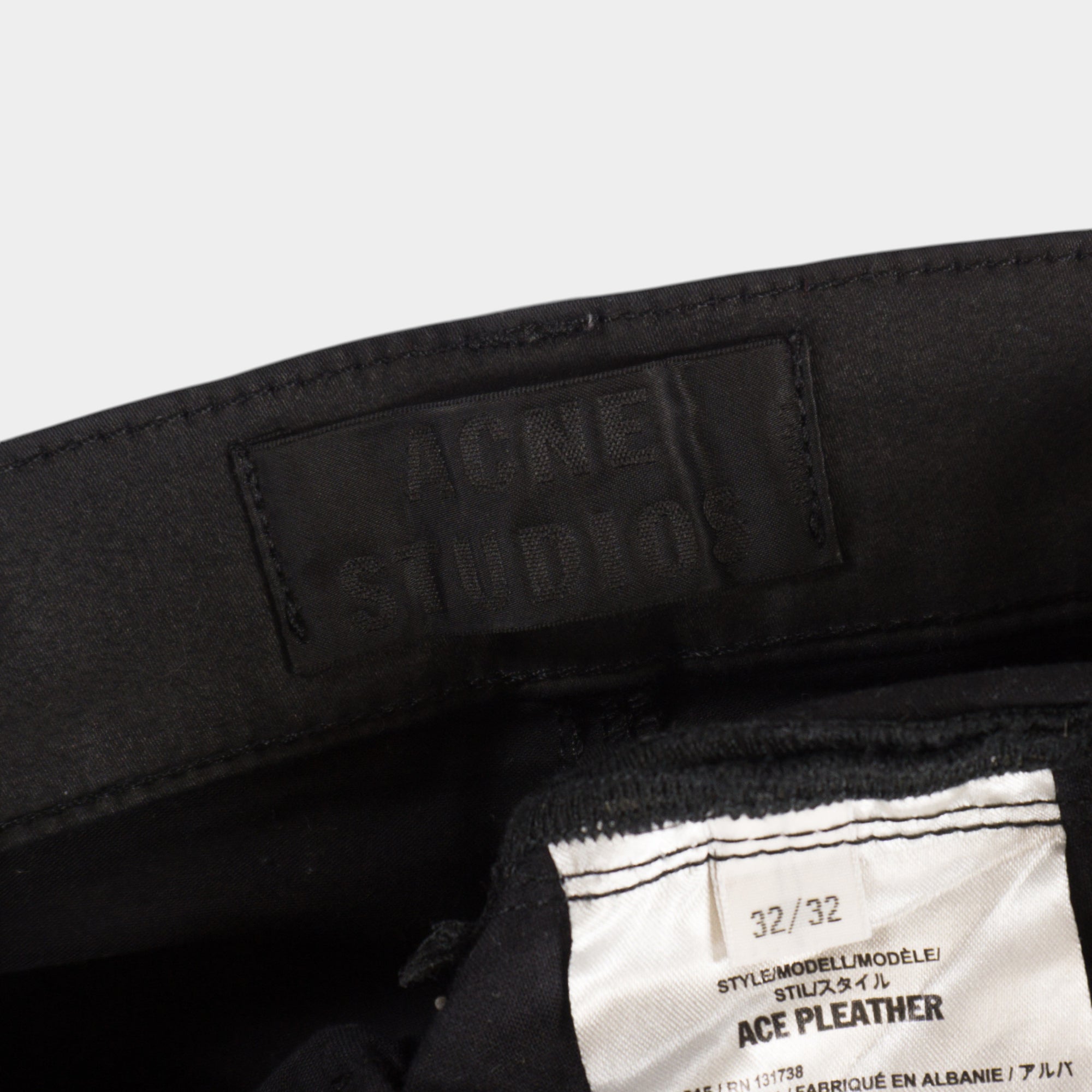 Acne Studios Черни Дънки