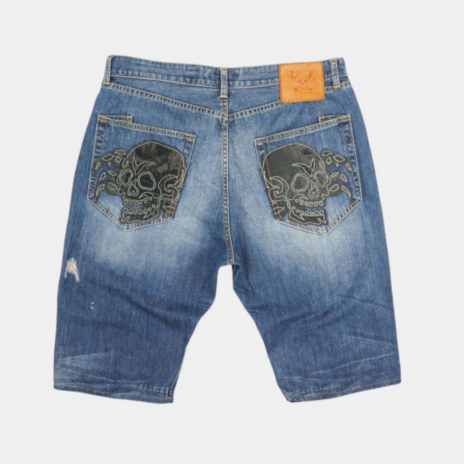 Ed Hardy Y2K Къси Дънки