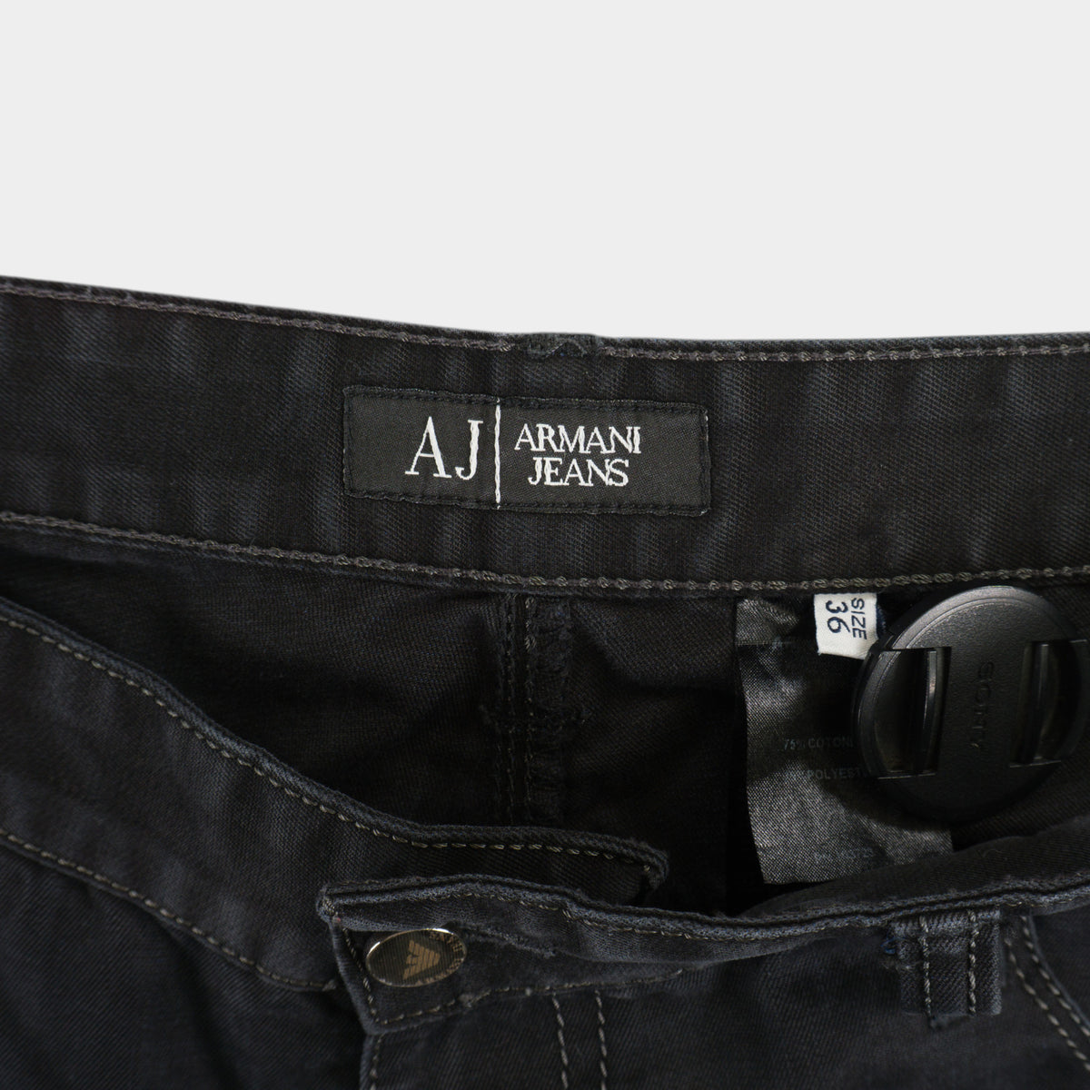 Armani Jeans Винтидж 2000-те Черни Дънки