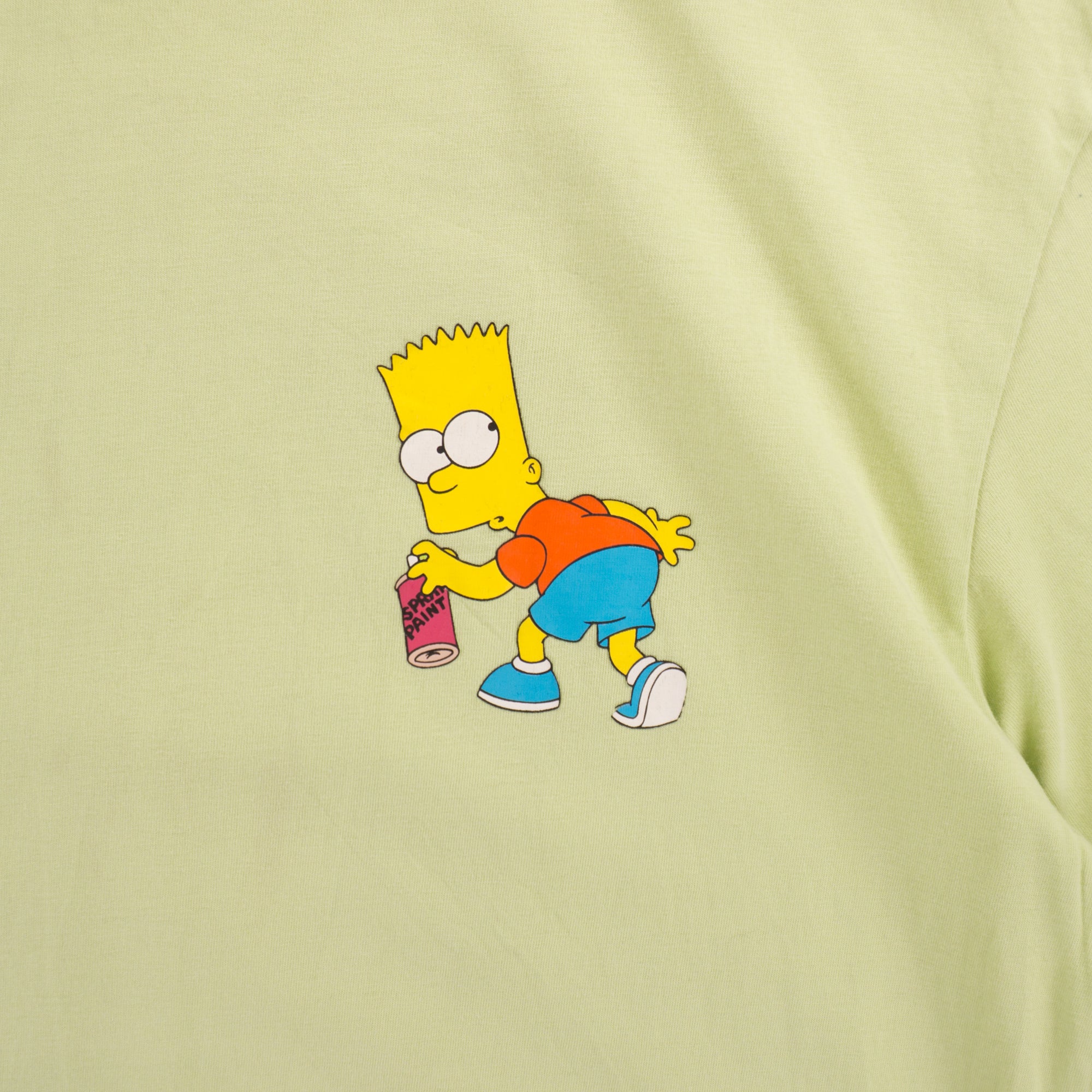 H&M x The Simpsons Зелена Тениска с Графика