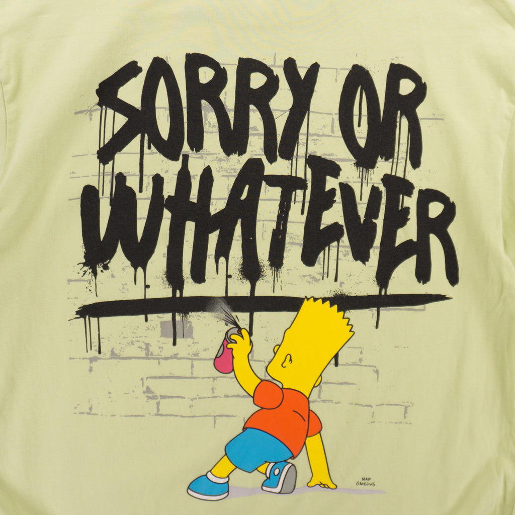 H&M x The Simpsons Зелена Тениска с Графика