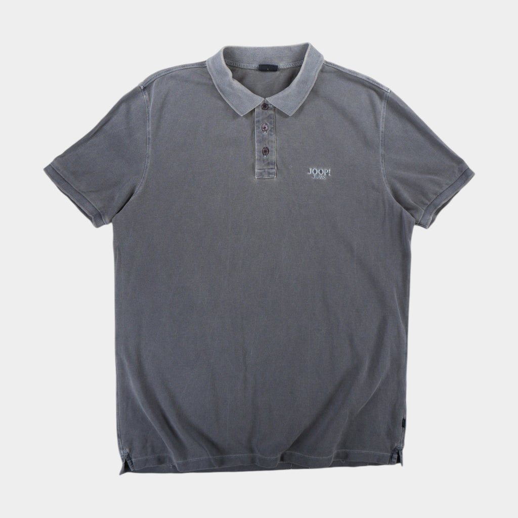 Joop! Jeans Сива Тениска с Яка