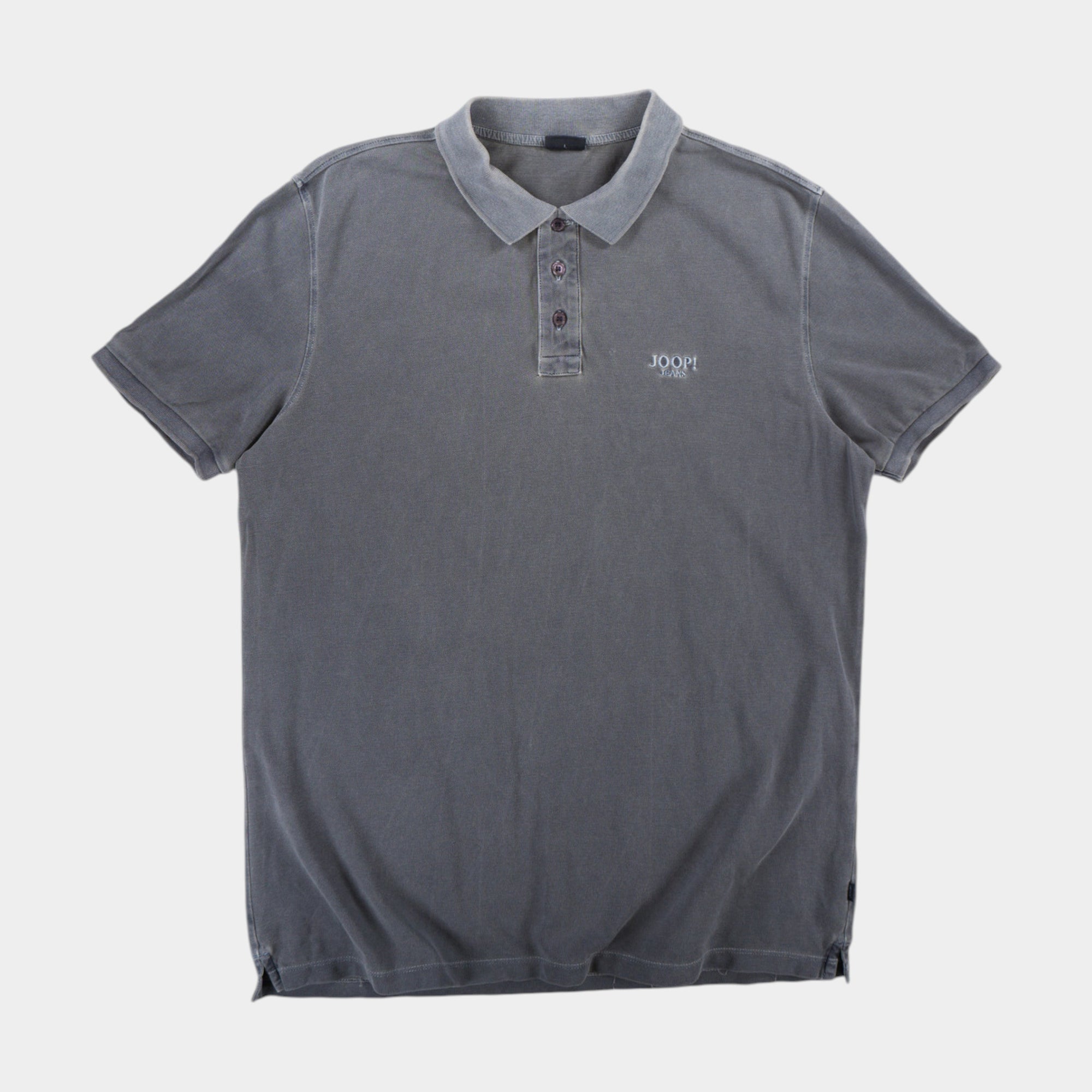 Joop! Jeans Сива Тениска с Яка