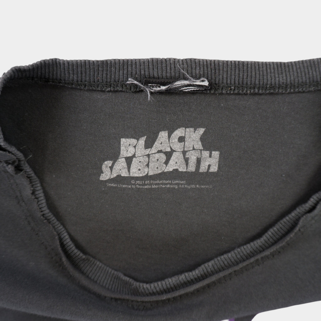 Black Sabbath Сива Тениска с Графика