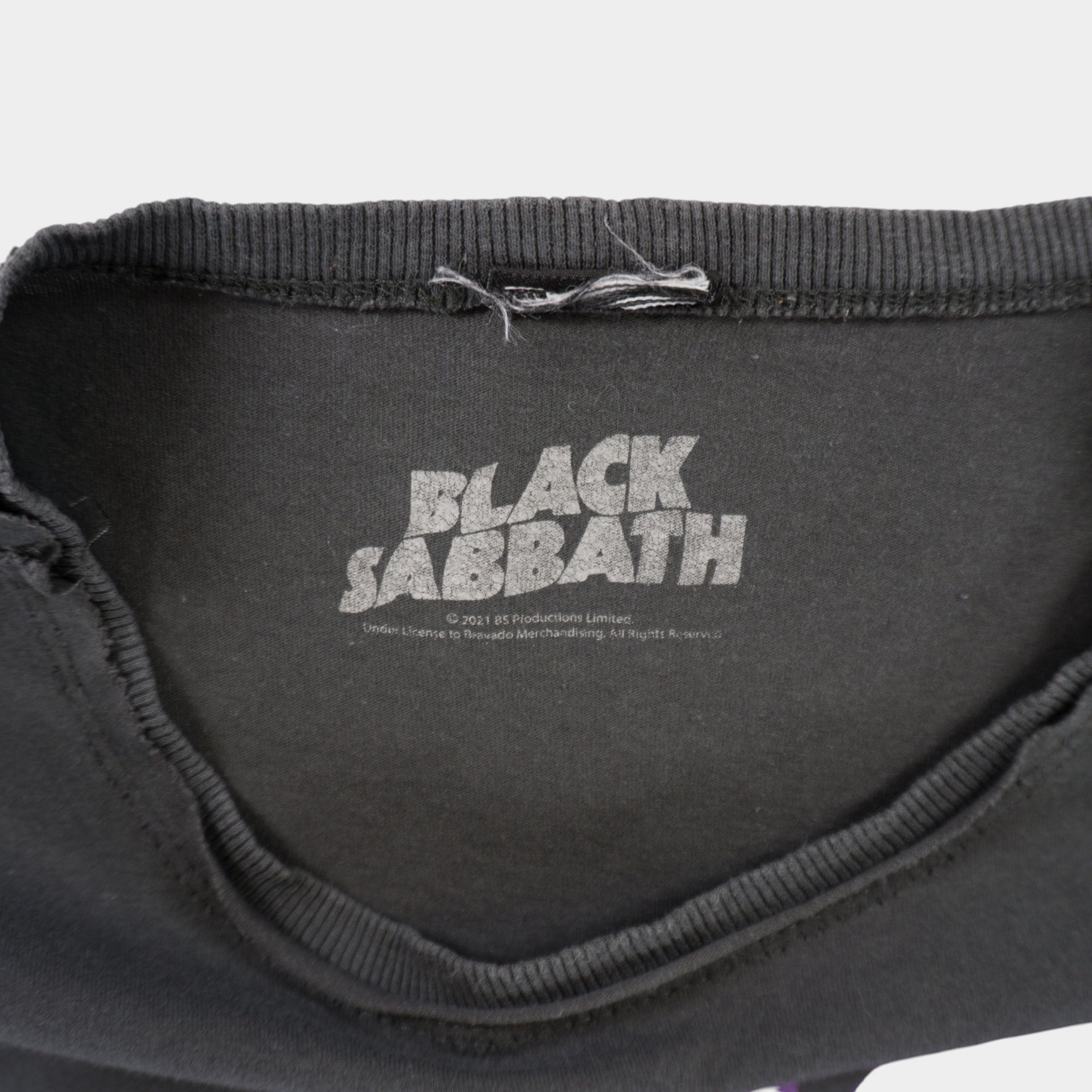 Black Sabbath Сива Тениска с Графика