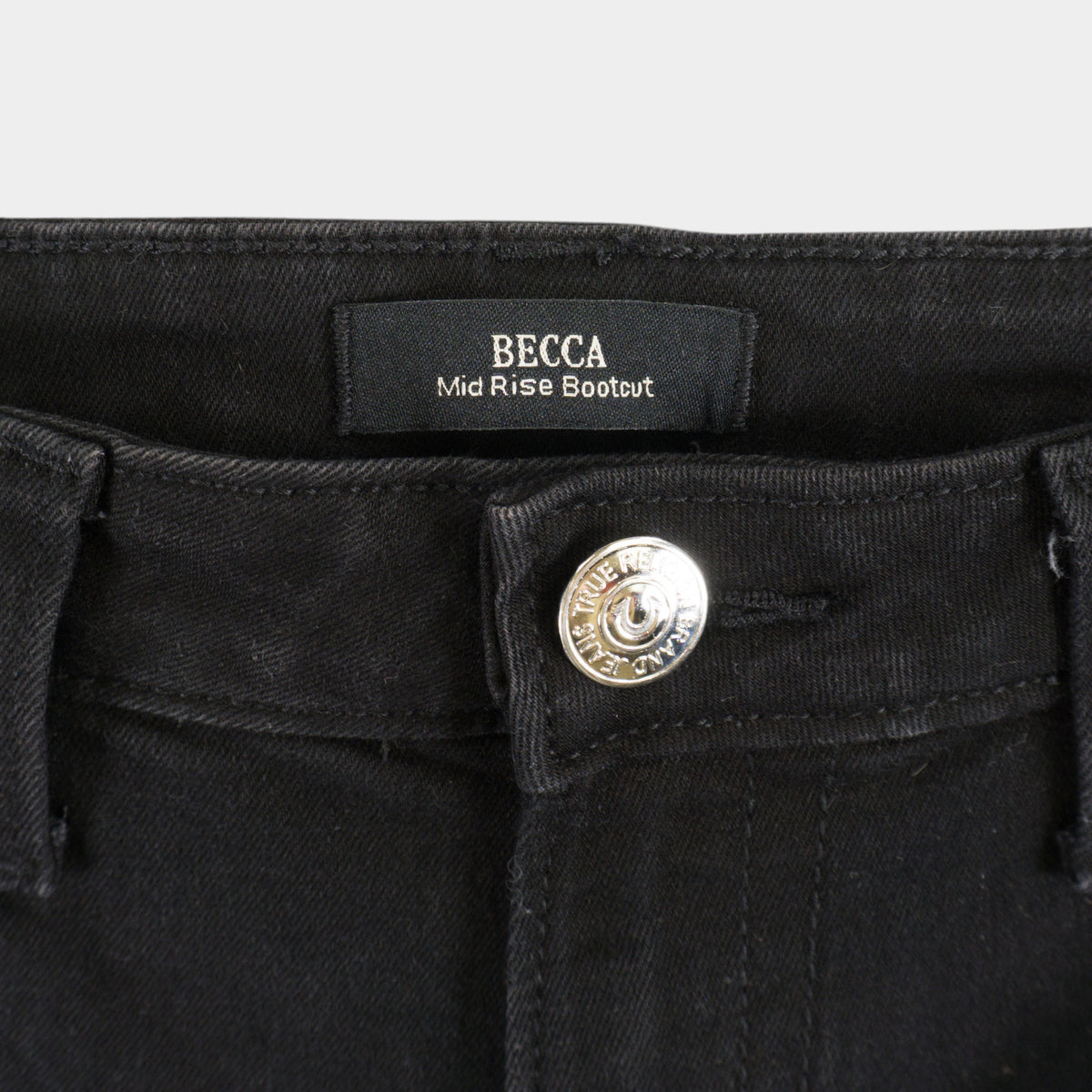 True Religion Becca Bootcut Черни Дънки