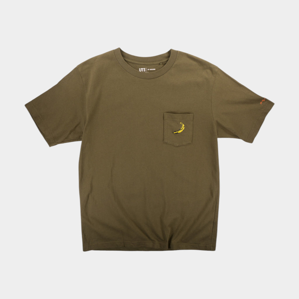 Uniqlo X Andy Warhol Зелена Тениска