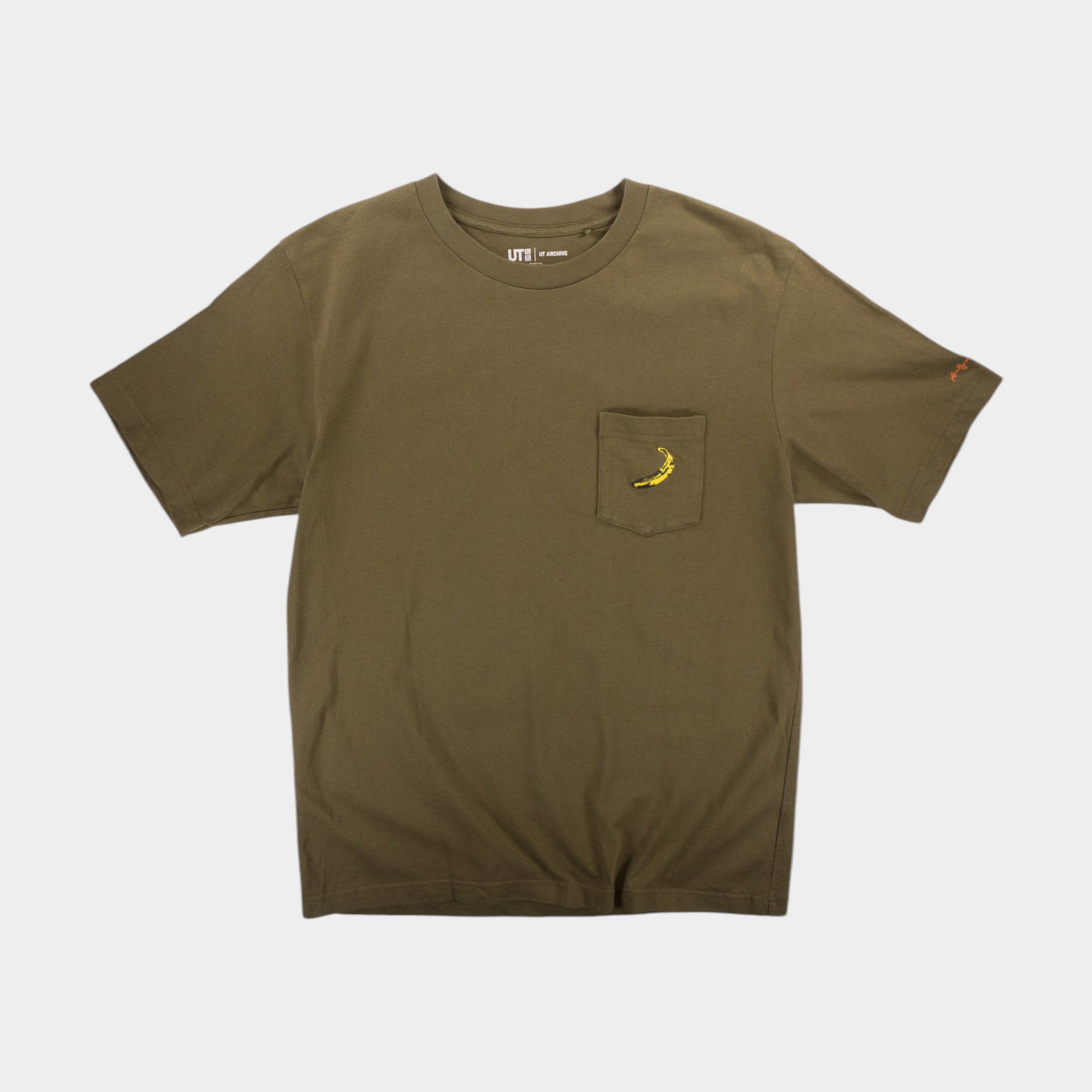 Uniqlo X Andy Warhol Зелена Тениска