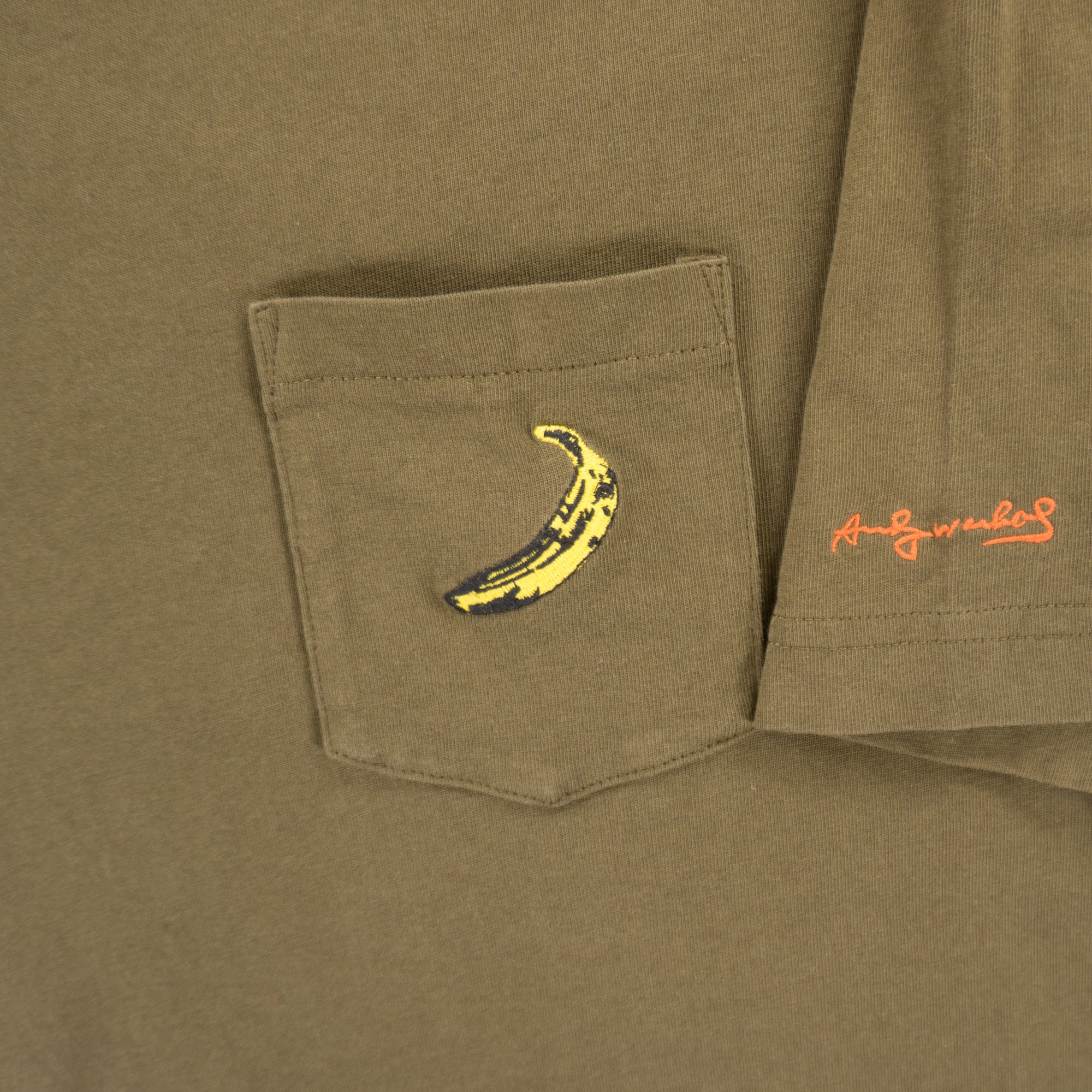 Uniqlo X Andy Warhol Зелена Тениска