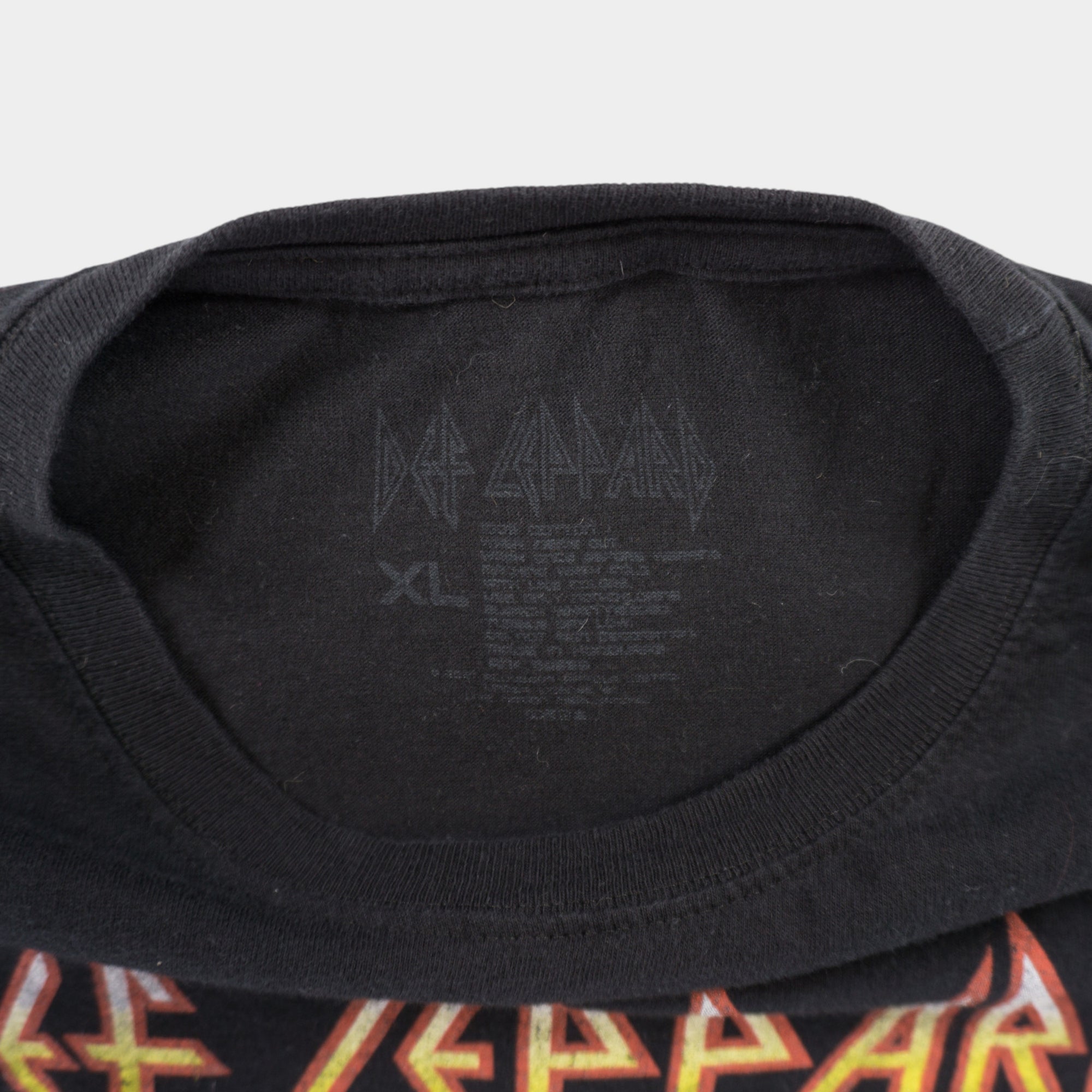 Def Leppard Черна Тениска с Графика
