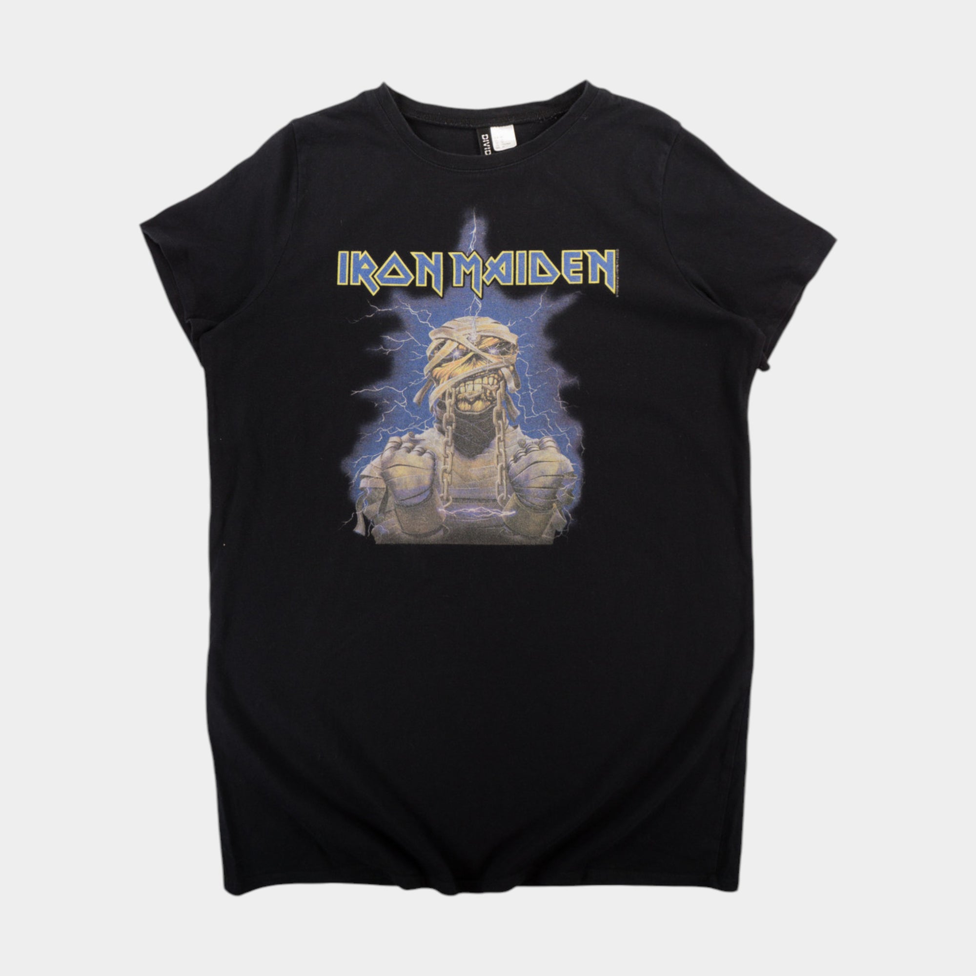 H&M x Iron Maiden Черна Туника с Графика