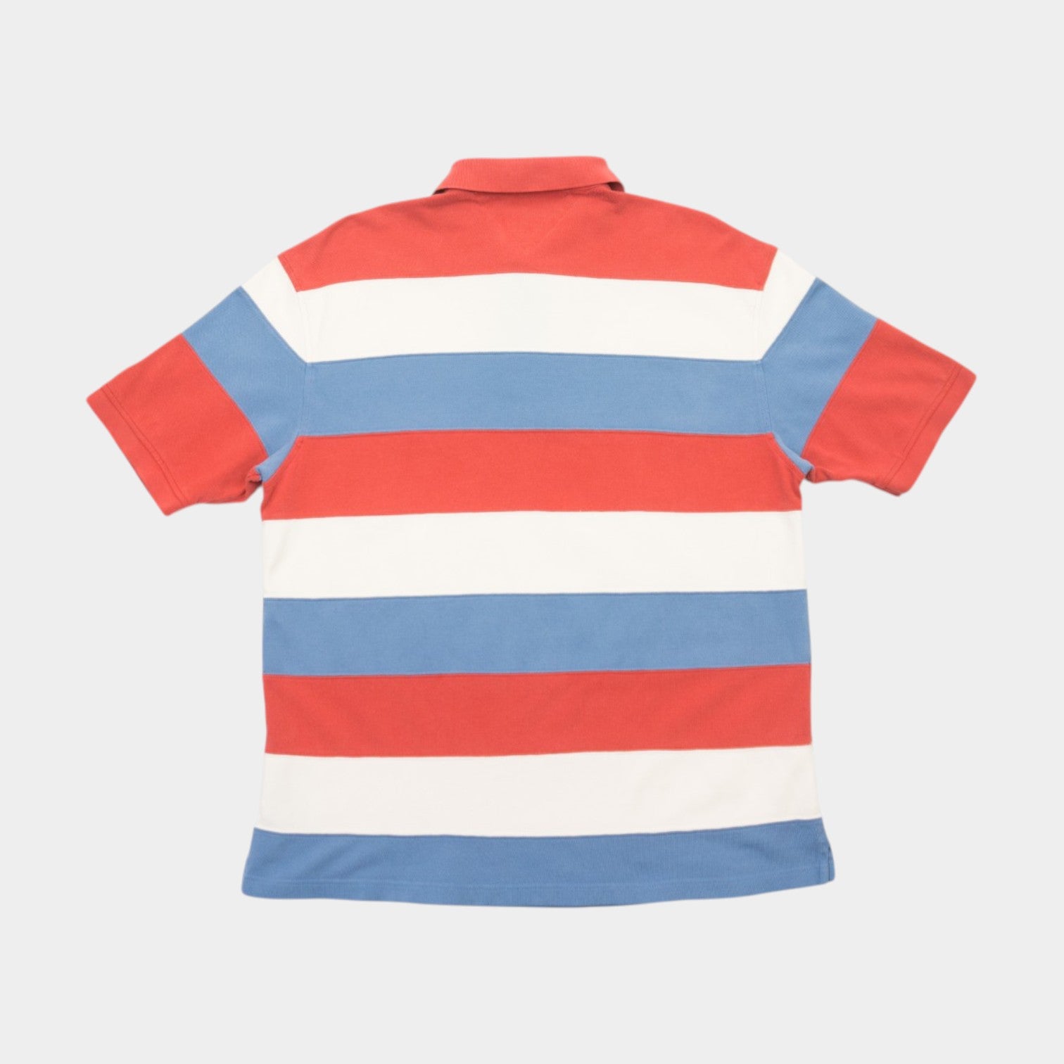 Tommy Hilfiger Vintage Раирана Тениска с Яка
