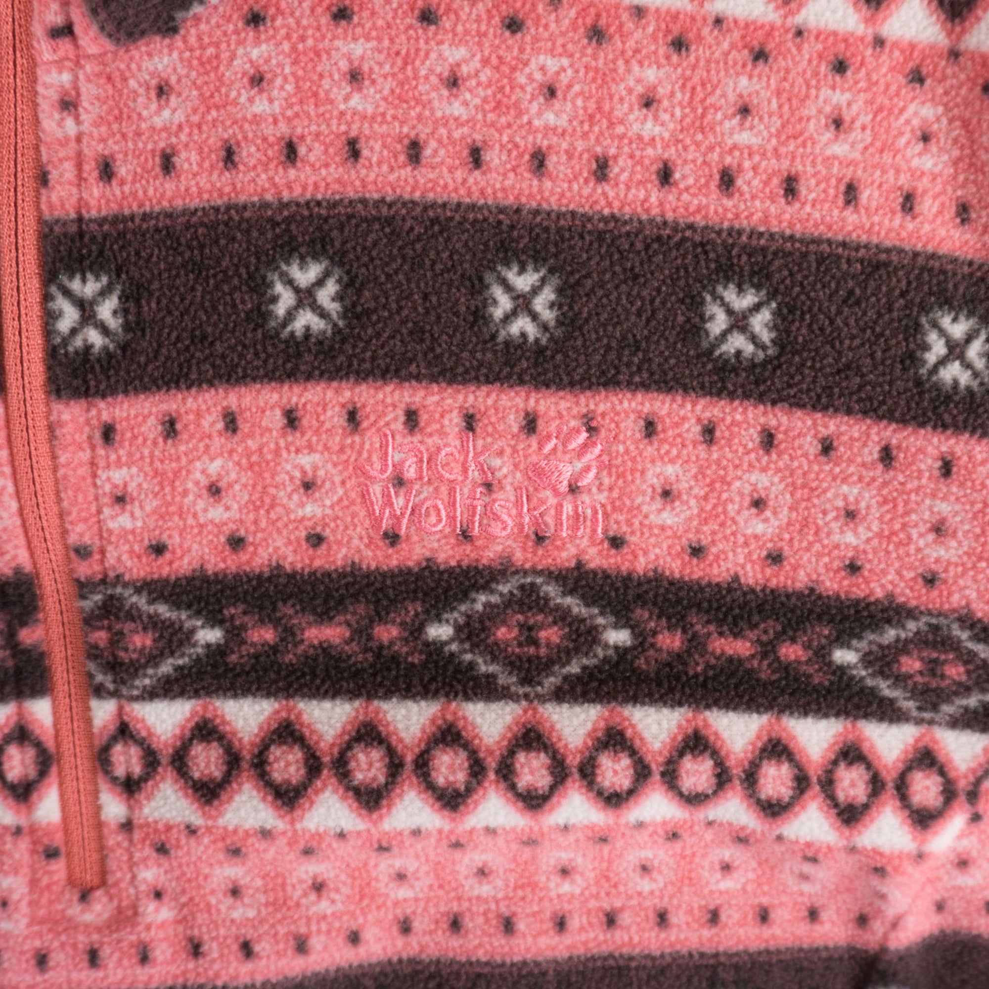 Jack Wolfskin Цветен Полар с Цип
