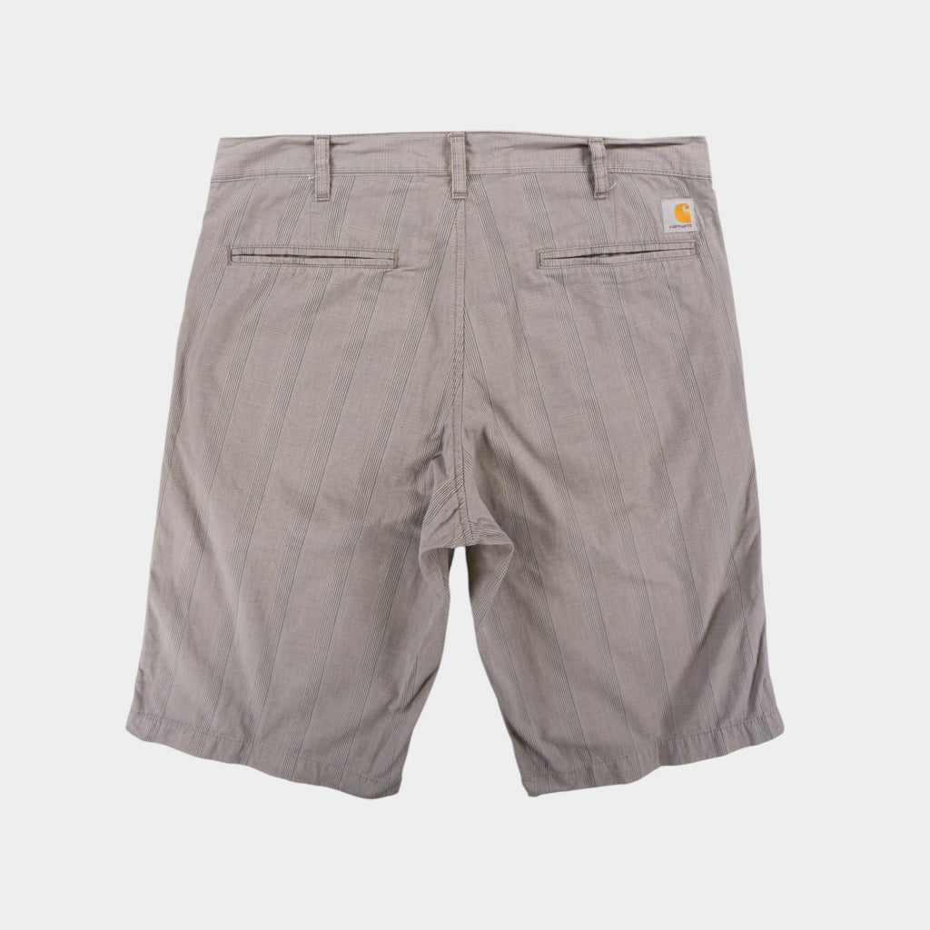 Carhartt Сиви Раирани Къси Панталони