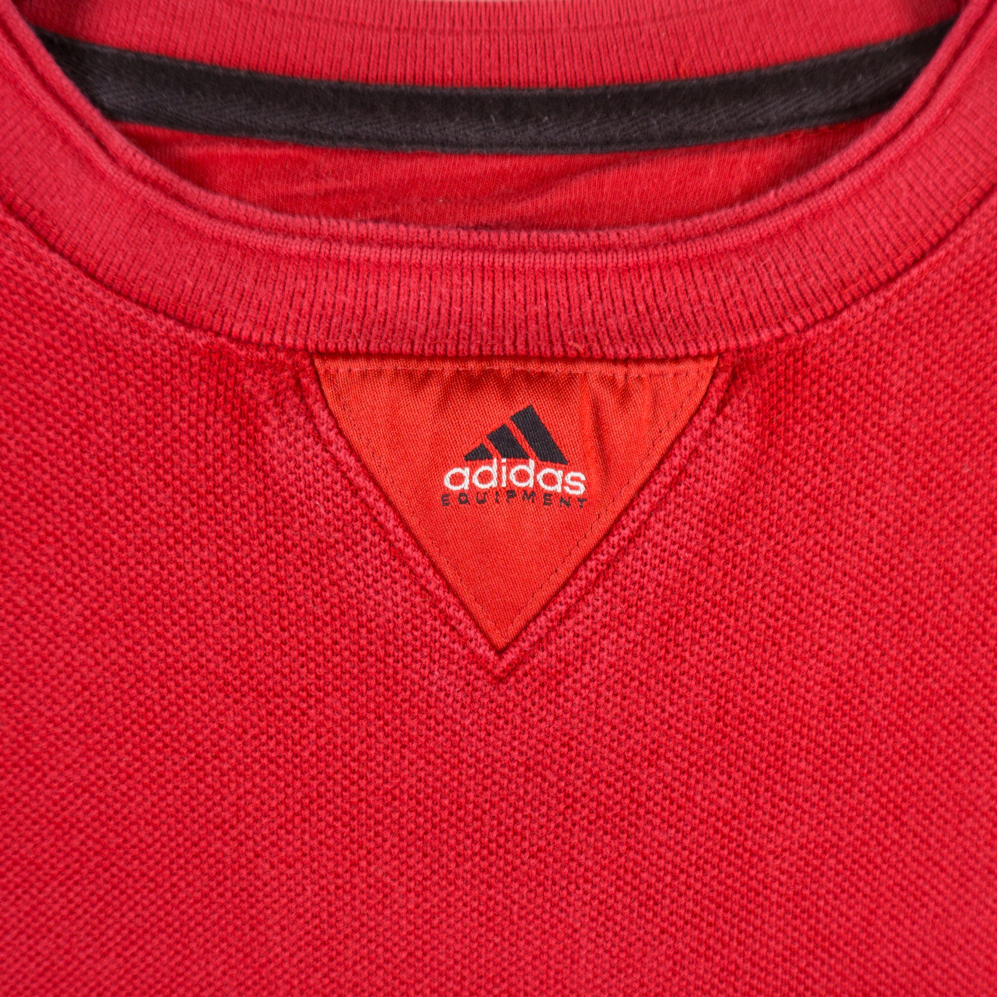 Adidas Equipment Винтидж 90-те Червена Блуза