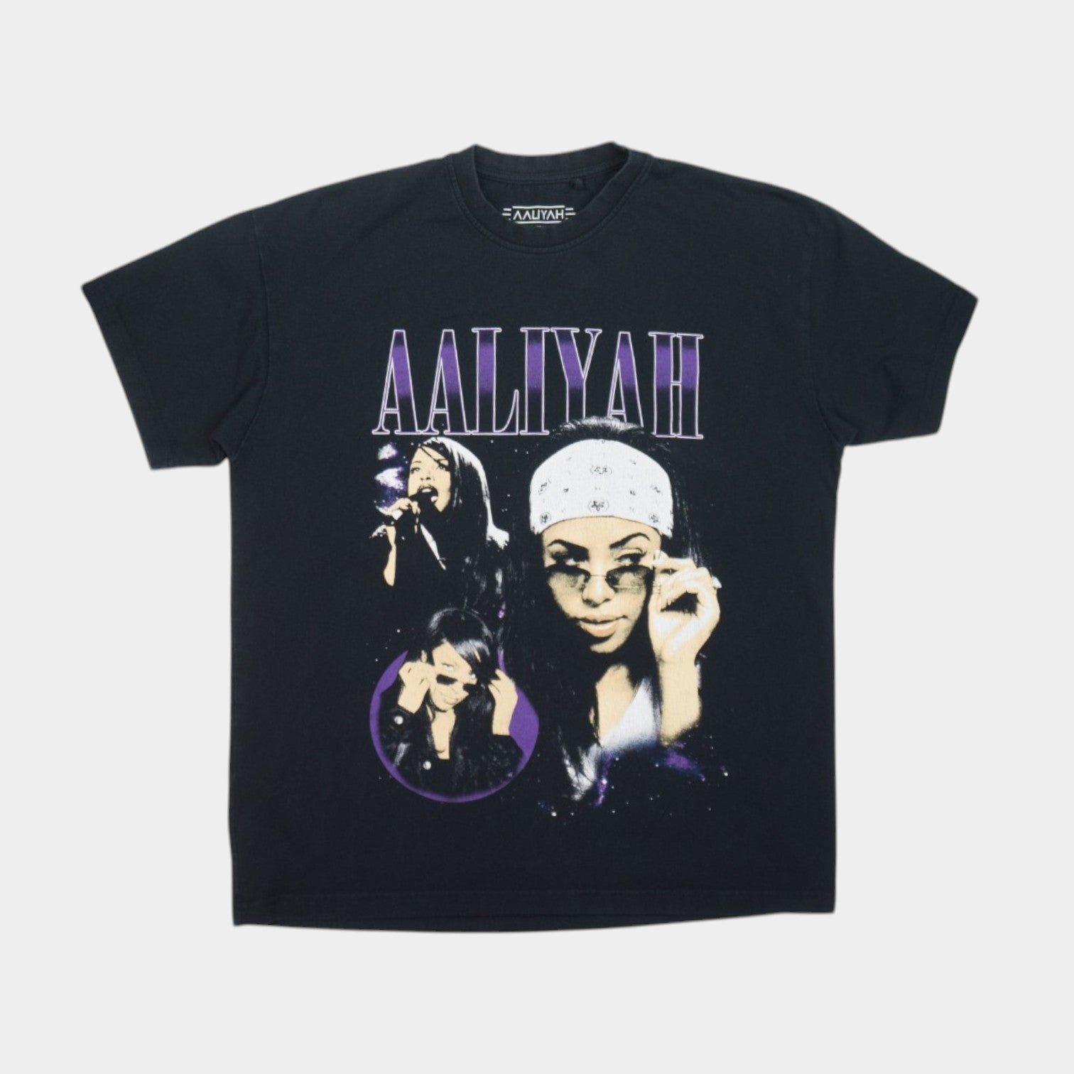 Pull & Bear X Aaliyah Тениска с Графика