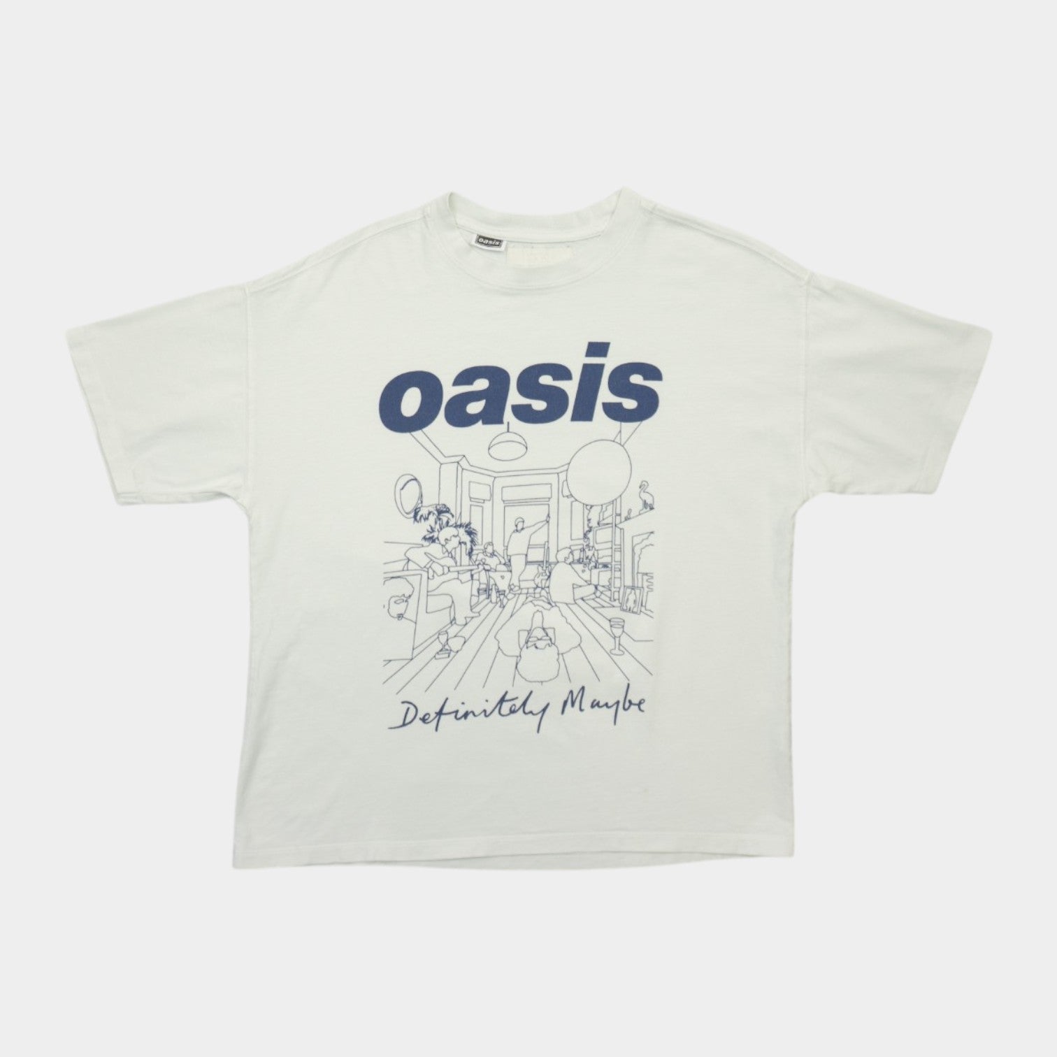 Zara X Oasis Тениска с Графика