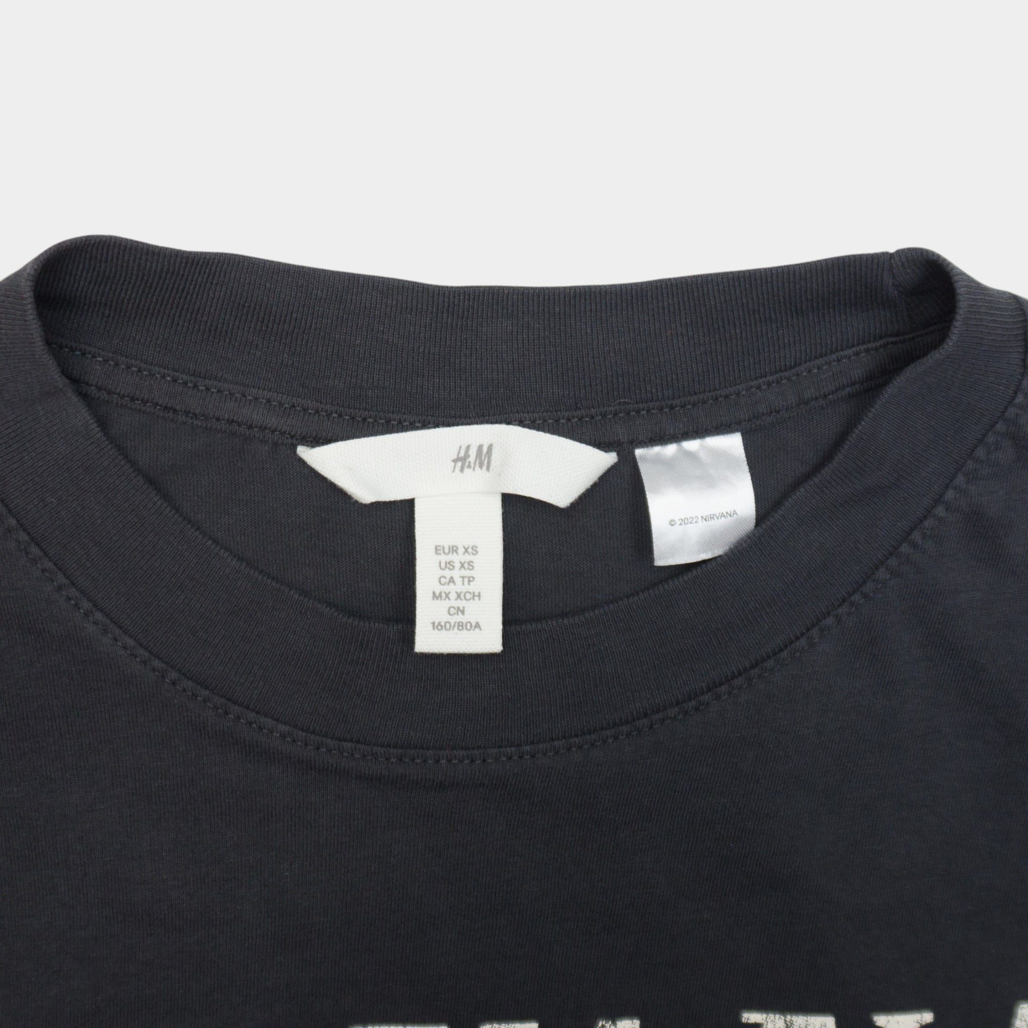 H&M X Nirvana Тениска с Графика