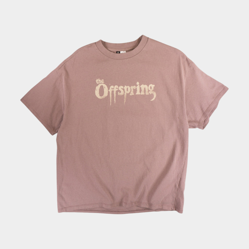 H&M X The Offspring Бежова Тениска с Графика