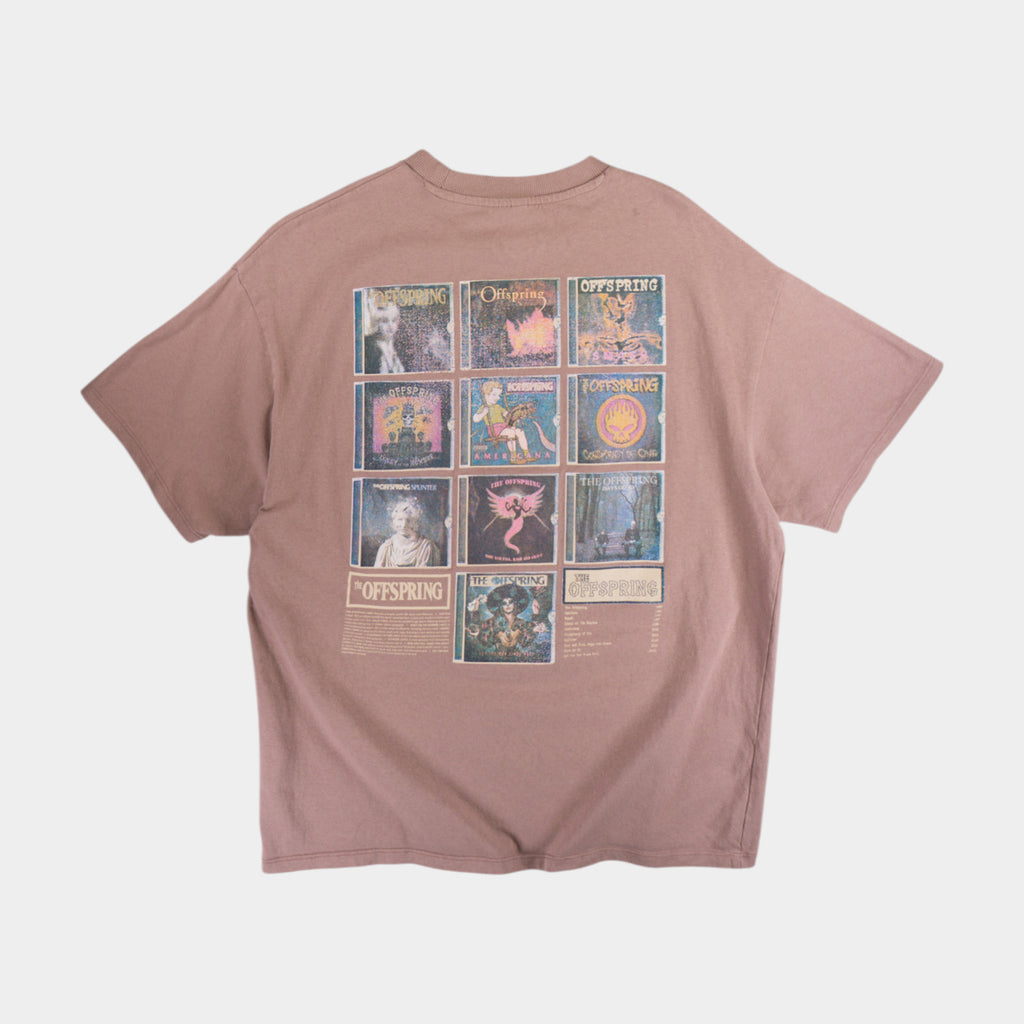 H&M X The Offspring Бежова Тениска с Графика