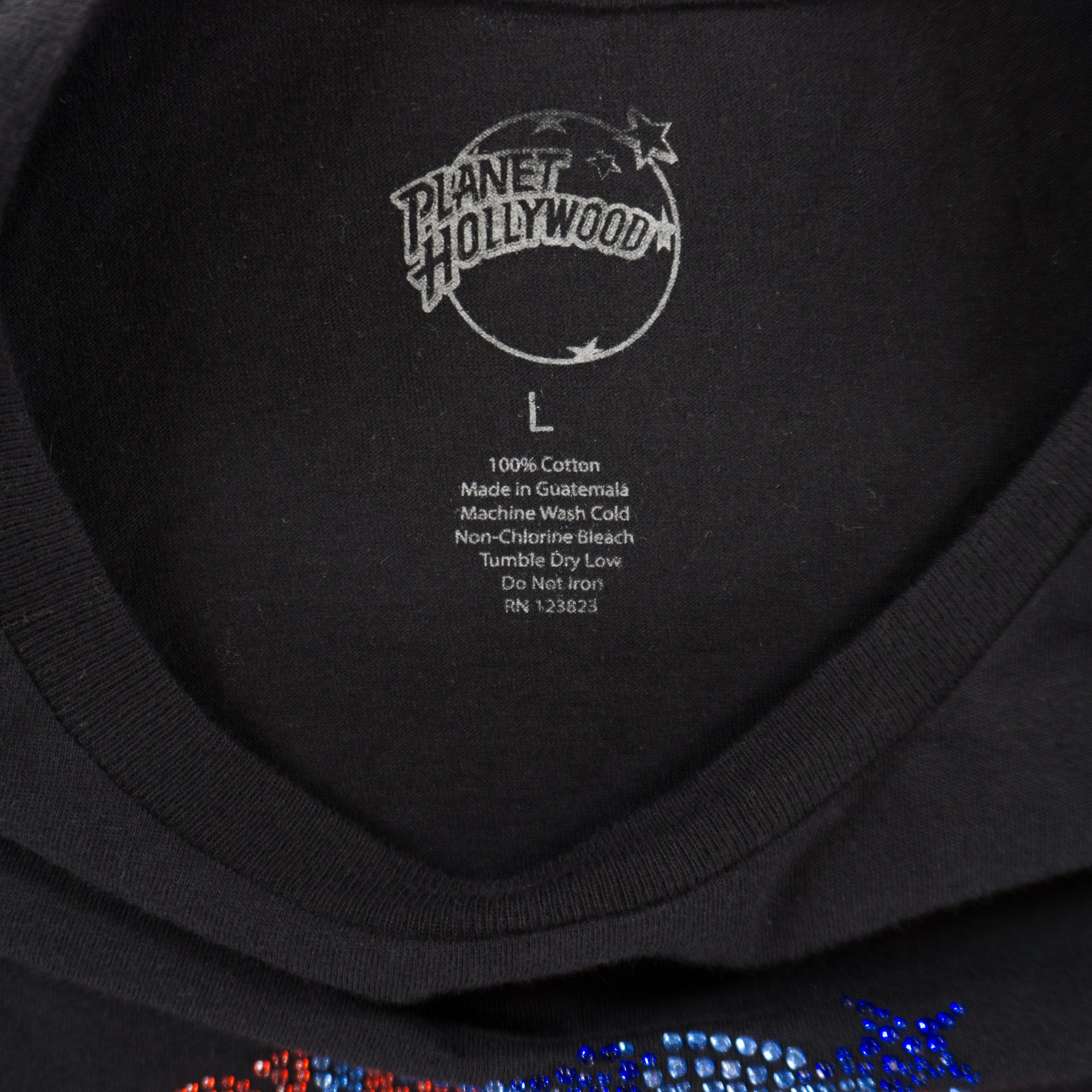 Planet Hollywood Y2K Черна Тениска