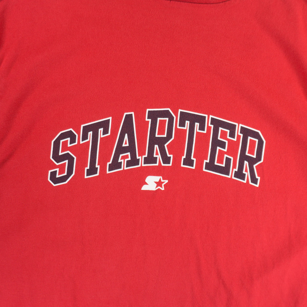 Starter Винтидж 2000-те Червена Тениска