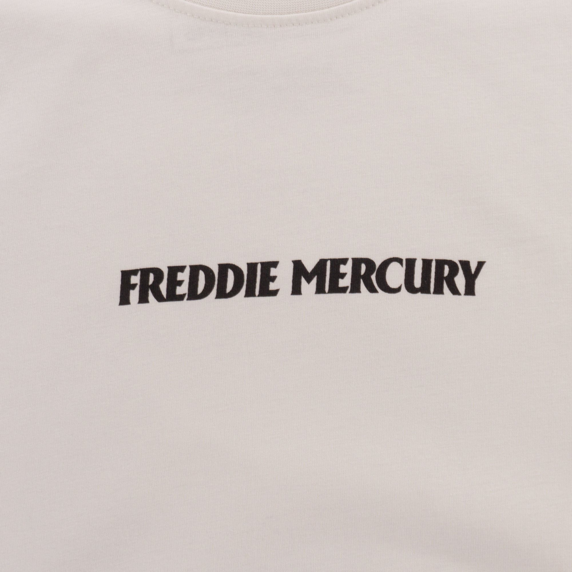 Only & Sons x Freddie Mercury Бяла Тениска с Графика