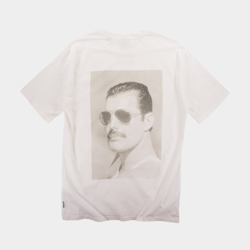 Only & Sons x Freddie Mercury Бяла Тениска с Графика