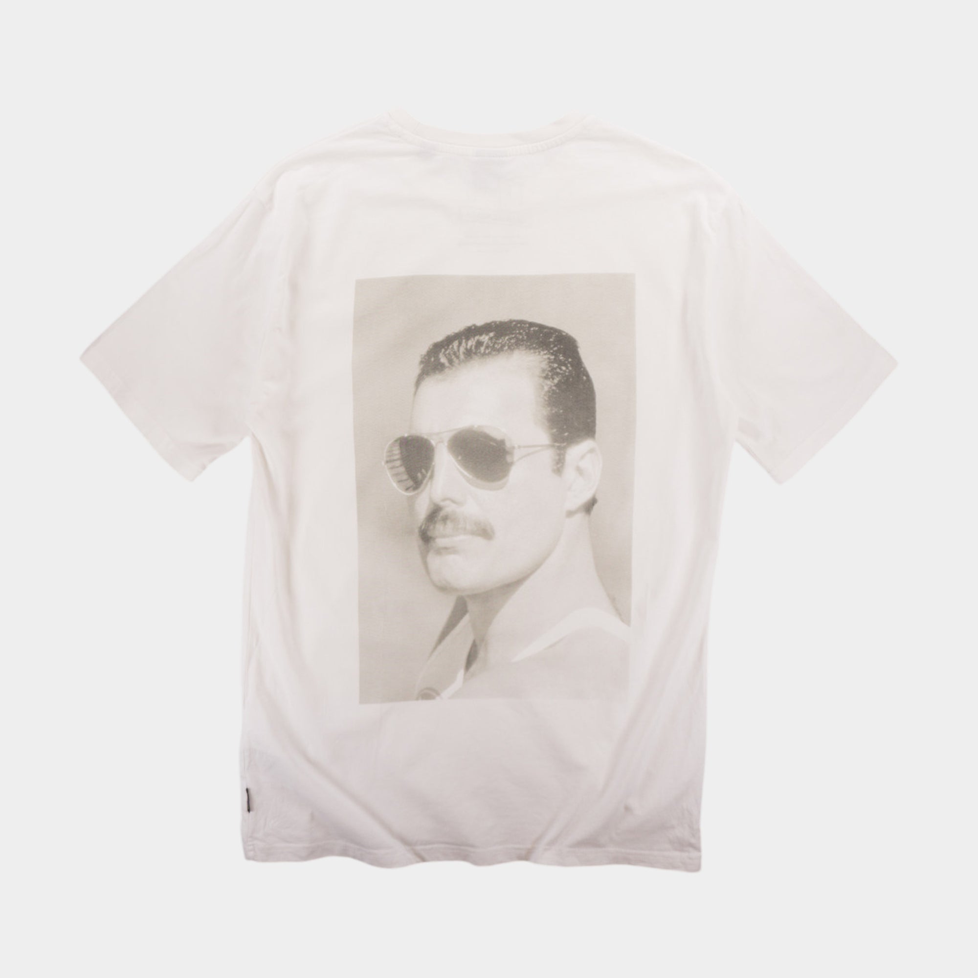 Only & Sons x Freddie Mercury Бяла Тениска с Графика