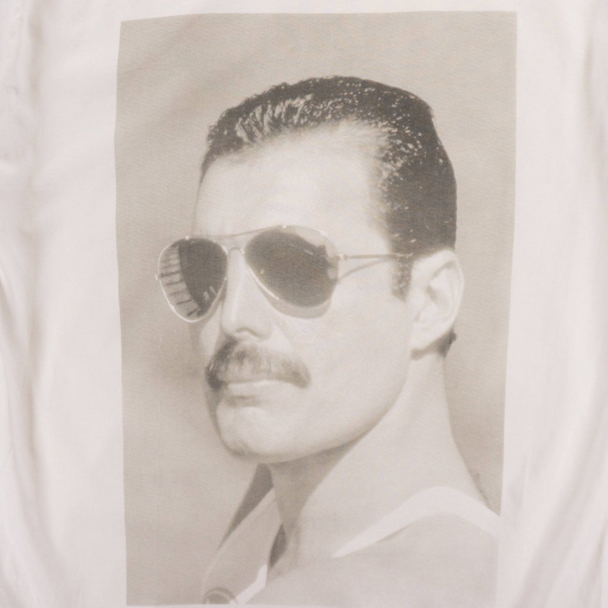 Only & Sons x Freddie Mercury Бяла Тениска с Графика