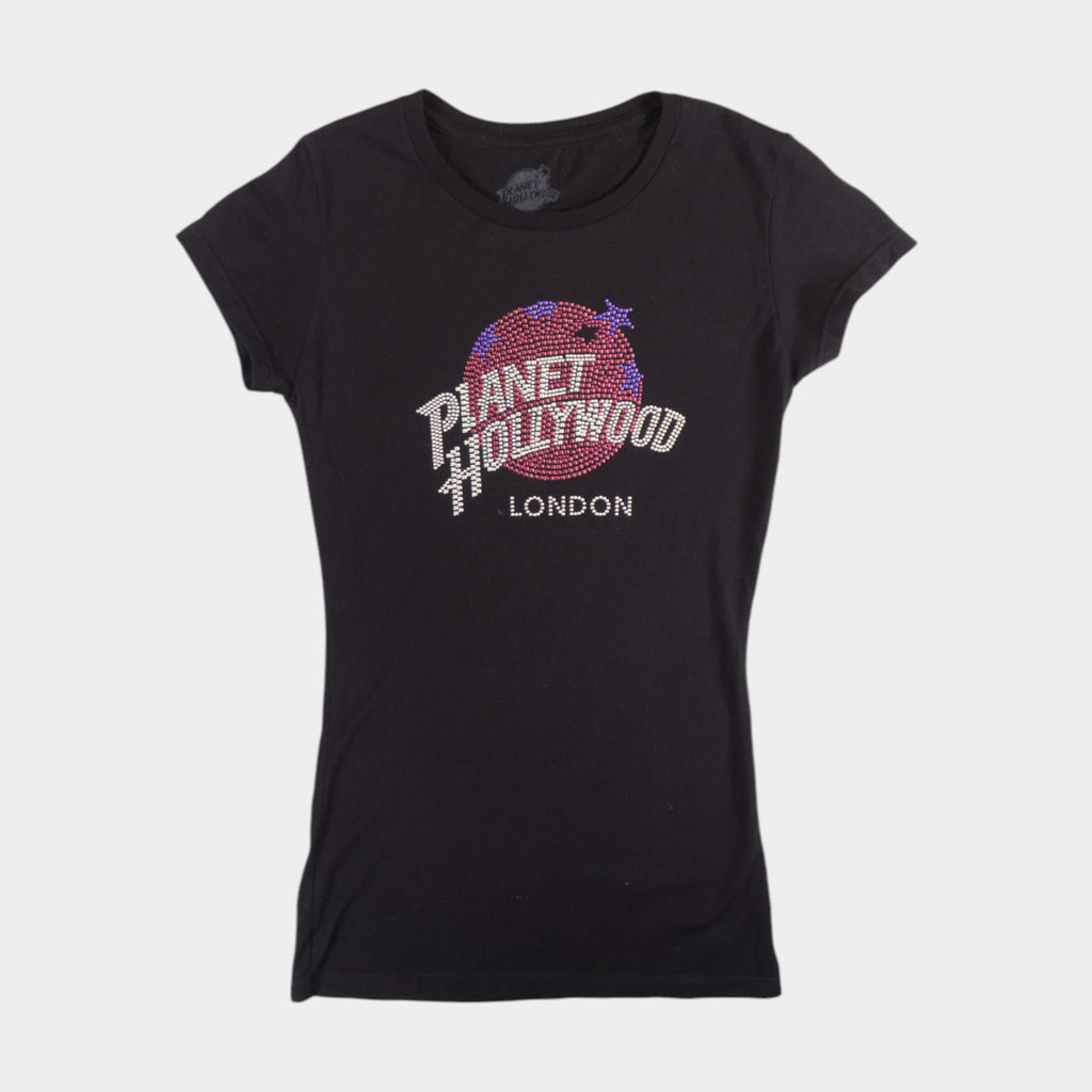 Planet Hollywood Черна Тениска