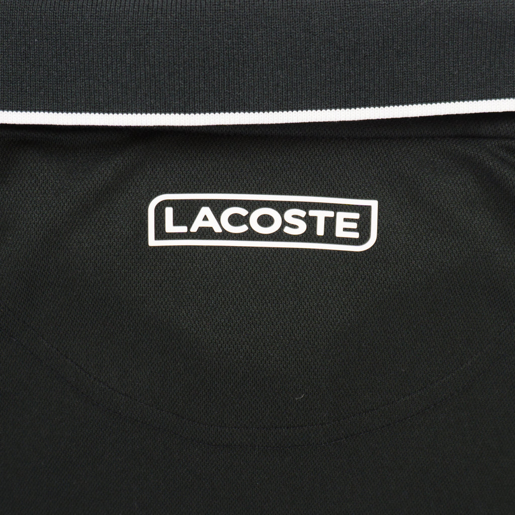 Lacoste Sport x Novak Djokovic Черна Тениска с Яка