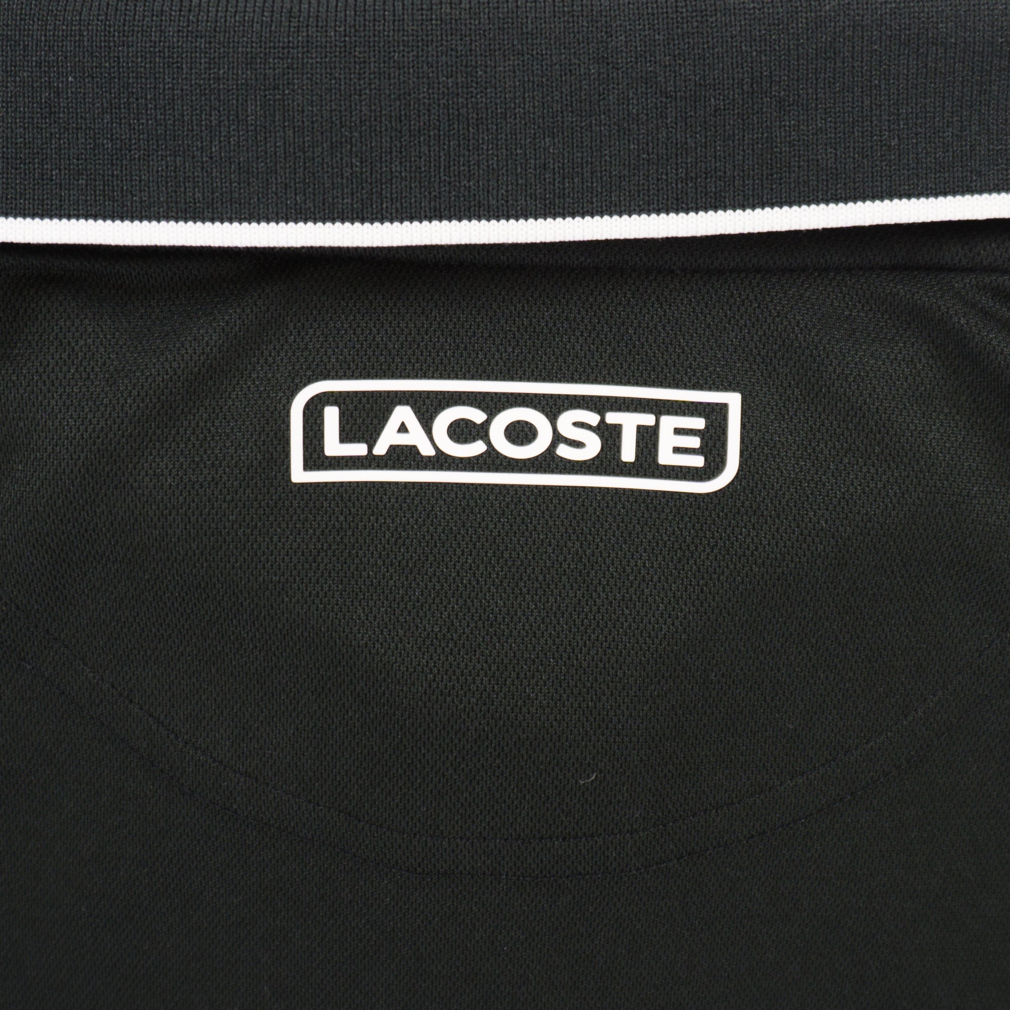 Lacoste Sport x Novak Djokovic Черна Тениска с Яка