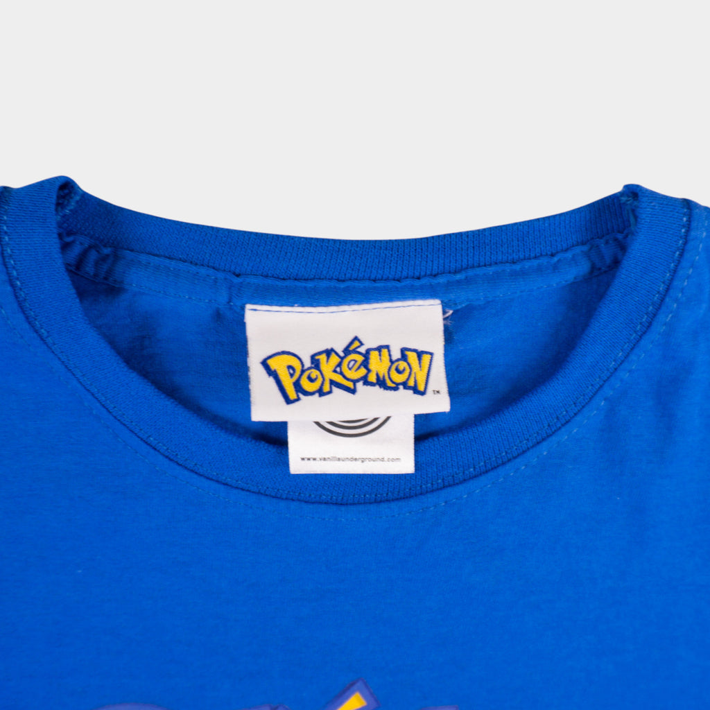 Pokemon X Vanilla Underground Синя Тениска с Графика