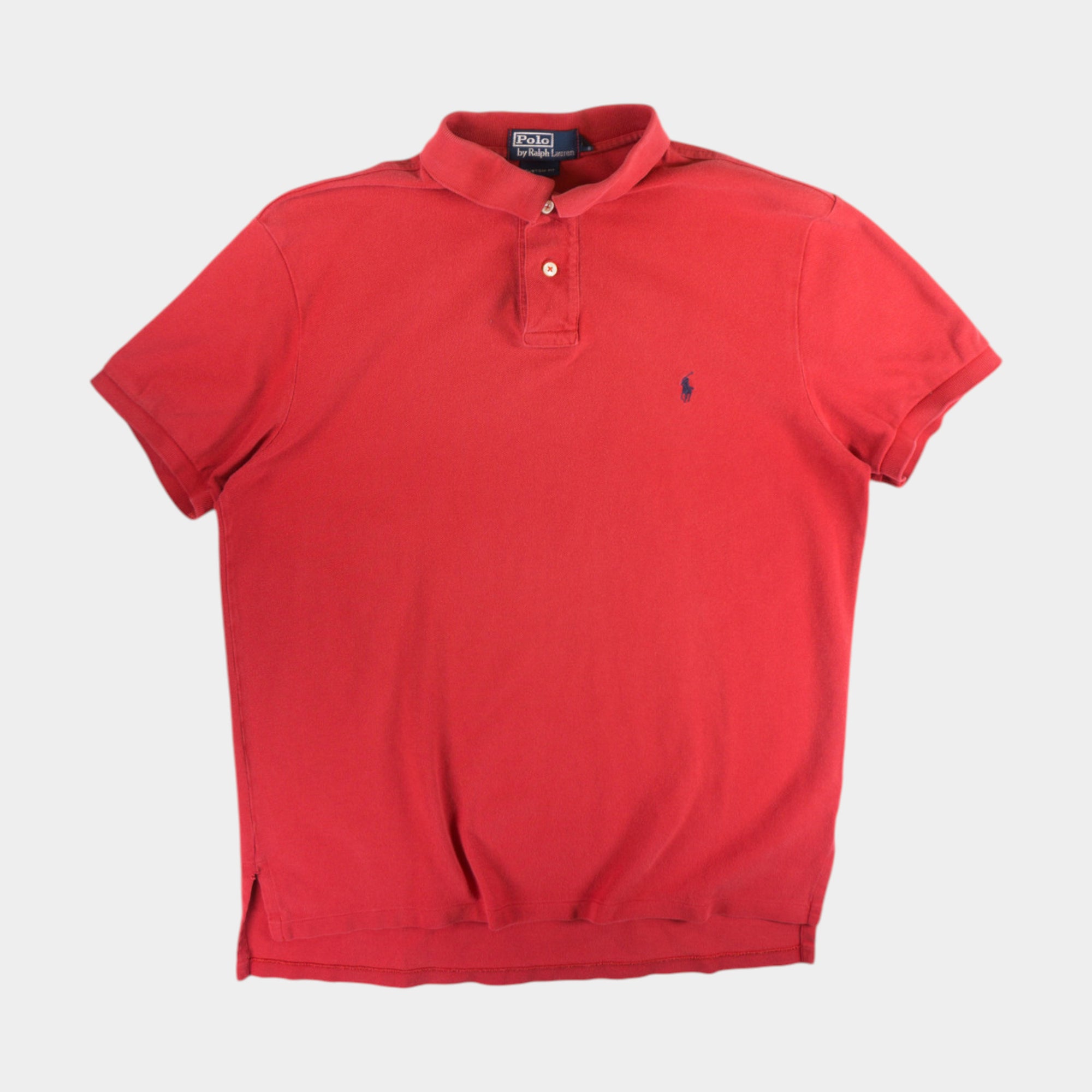 Polo Ralph Lauren Винтидж 2000-те Червена Тениска с Яка