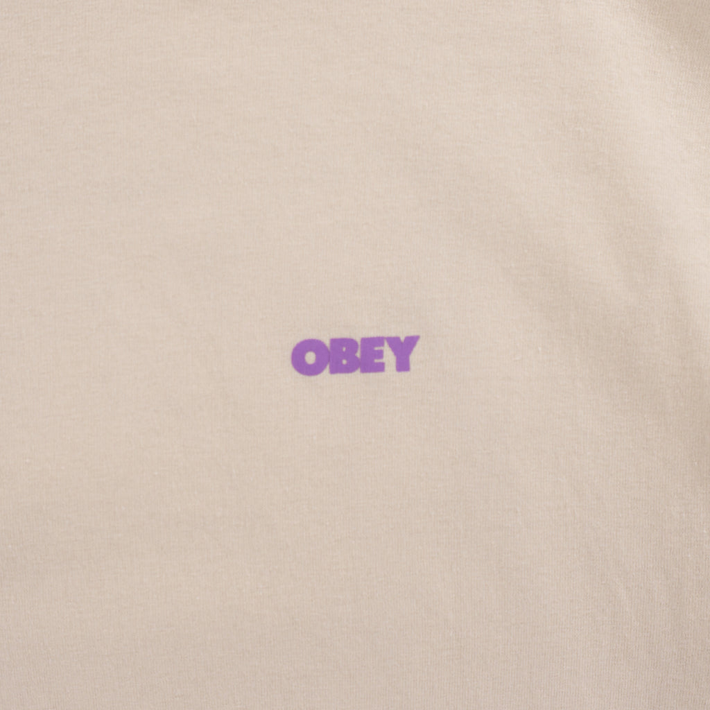 Obey Бежова Тениска
