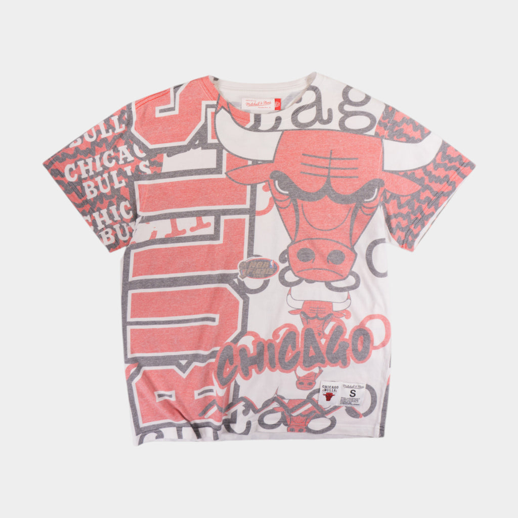 Mitchell & Ness X Chicago Bulls Тениска с Графика