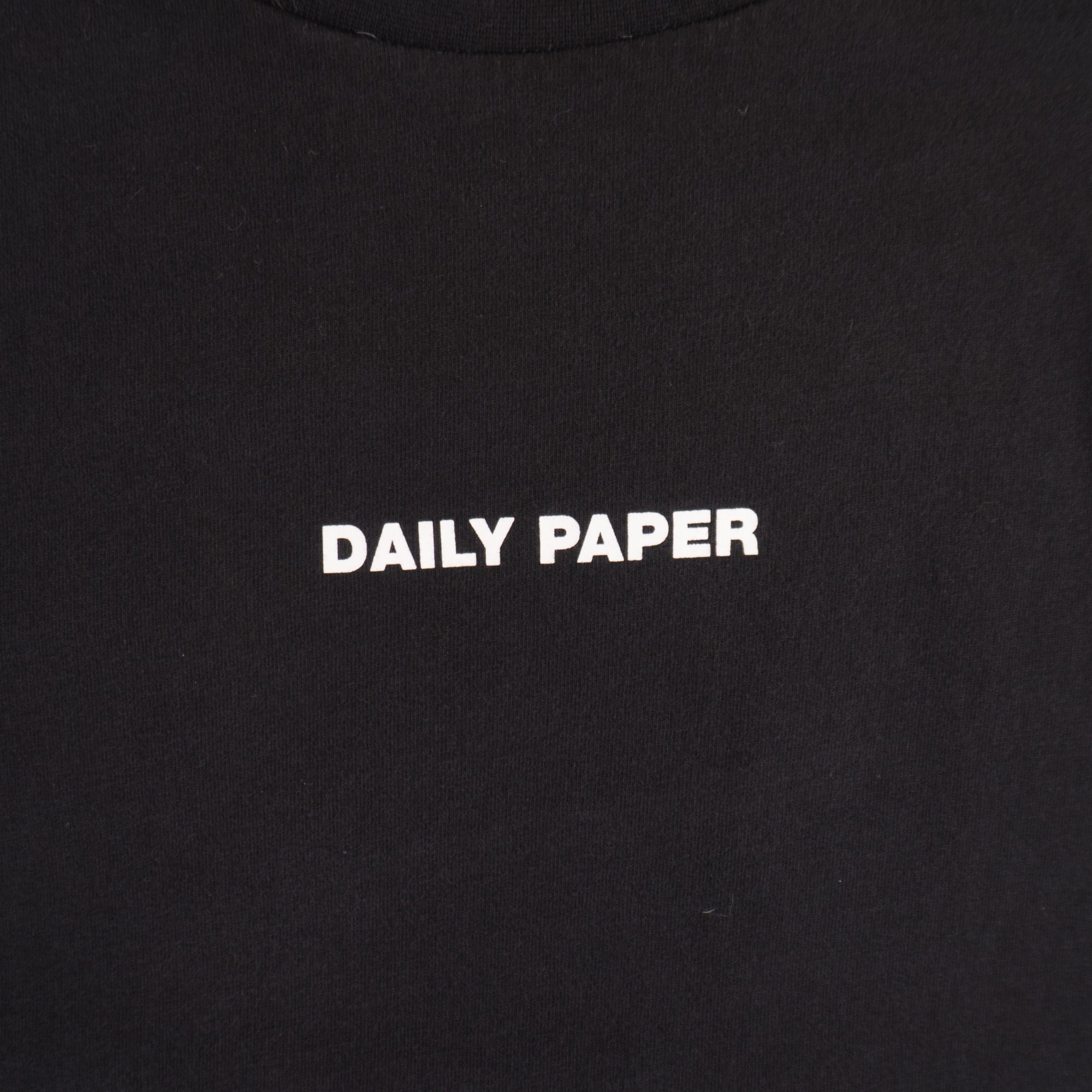 Daily Paper Черна Тениска
