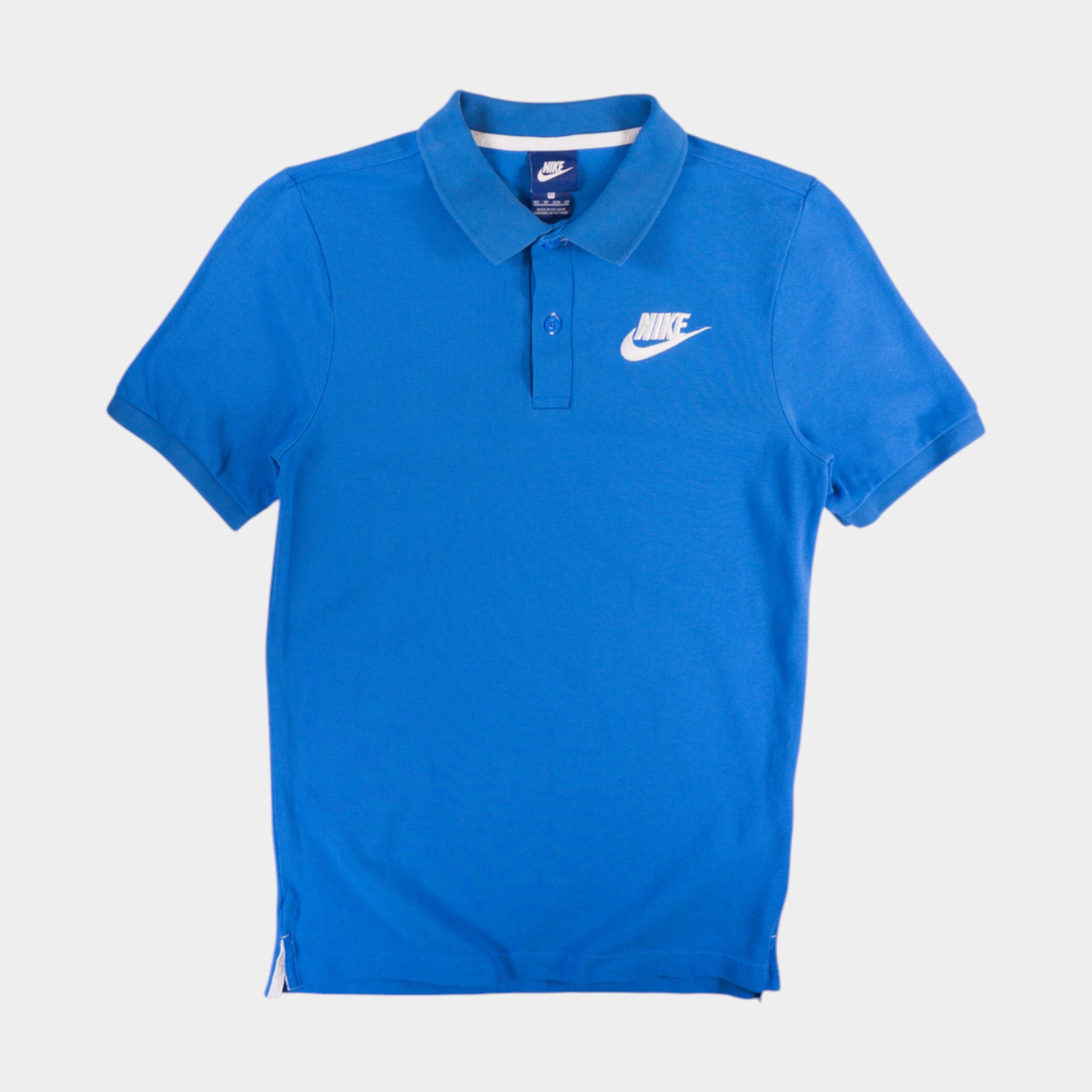Nike Синя Тениска с Яка