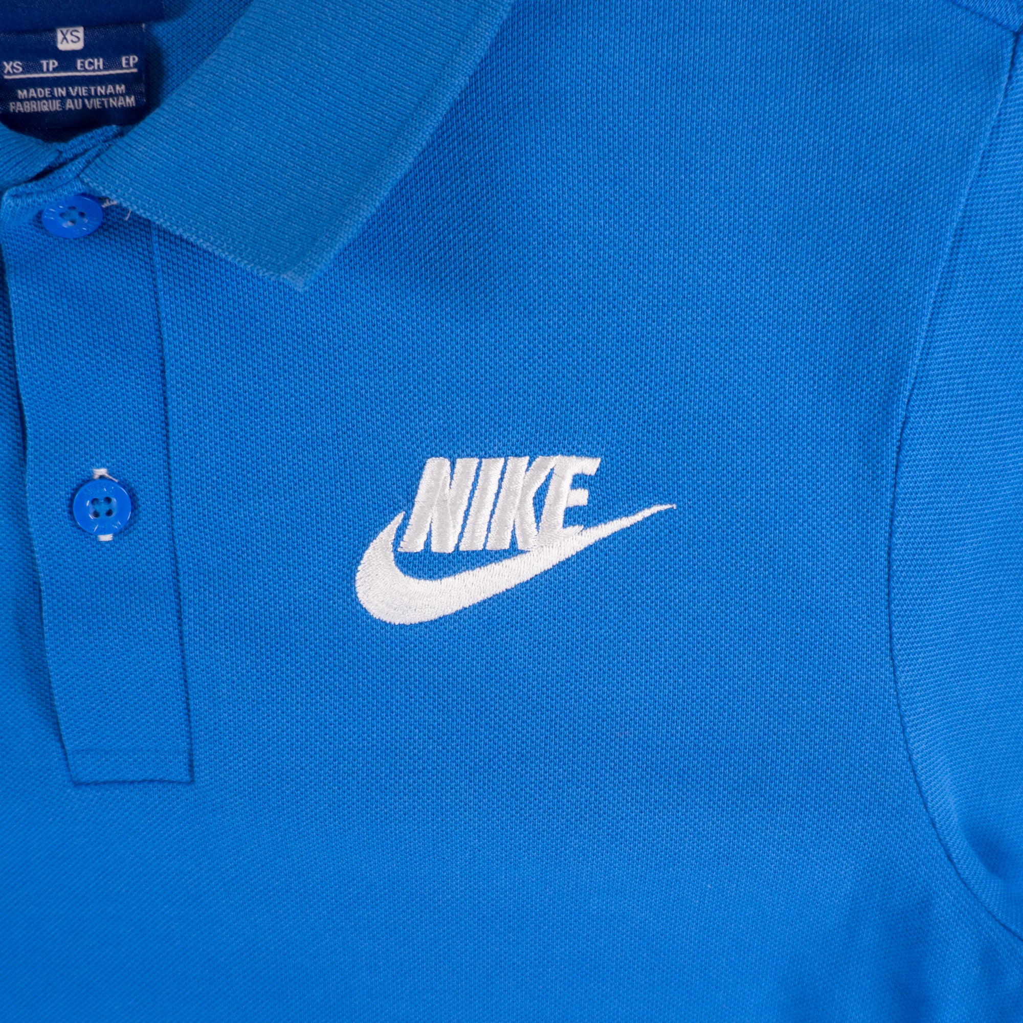Nike Синя Тениска с Яка