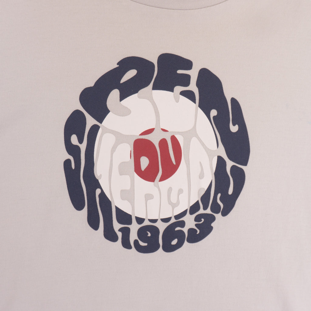 Ben Sherman Бяла Тениска с Графика