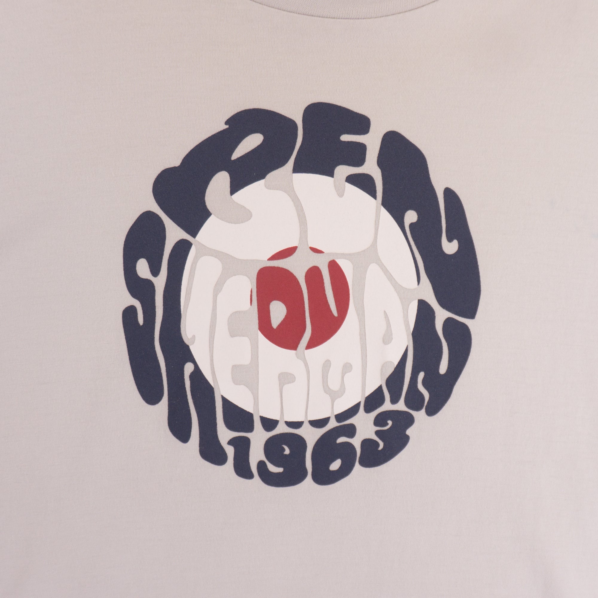 Ben Sherman Бяла Тениска с Графика